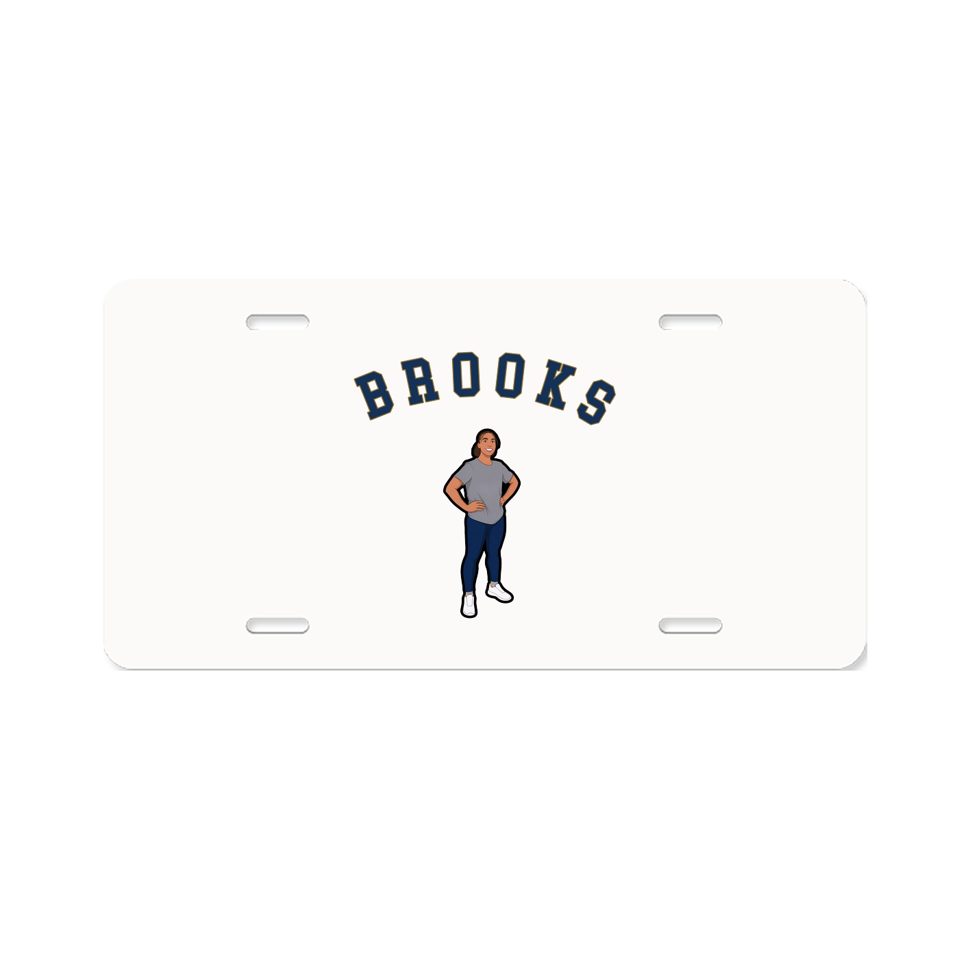 License Plate — Shirsey Arch in Classic