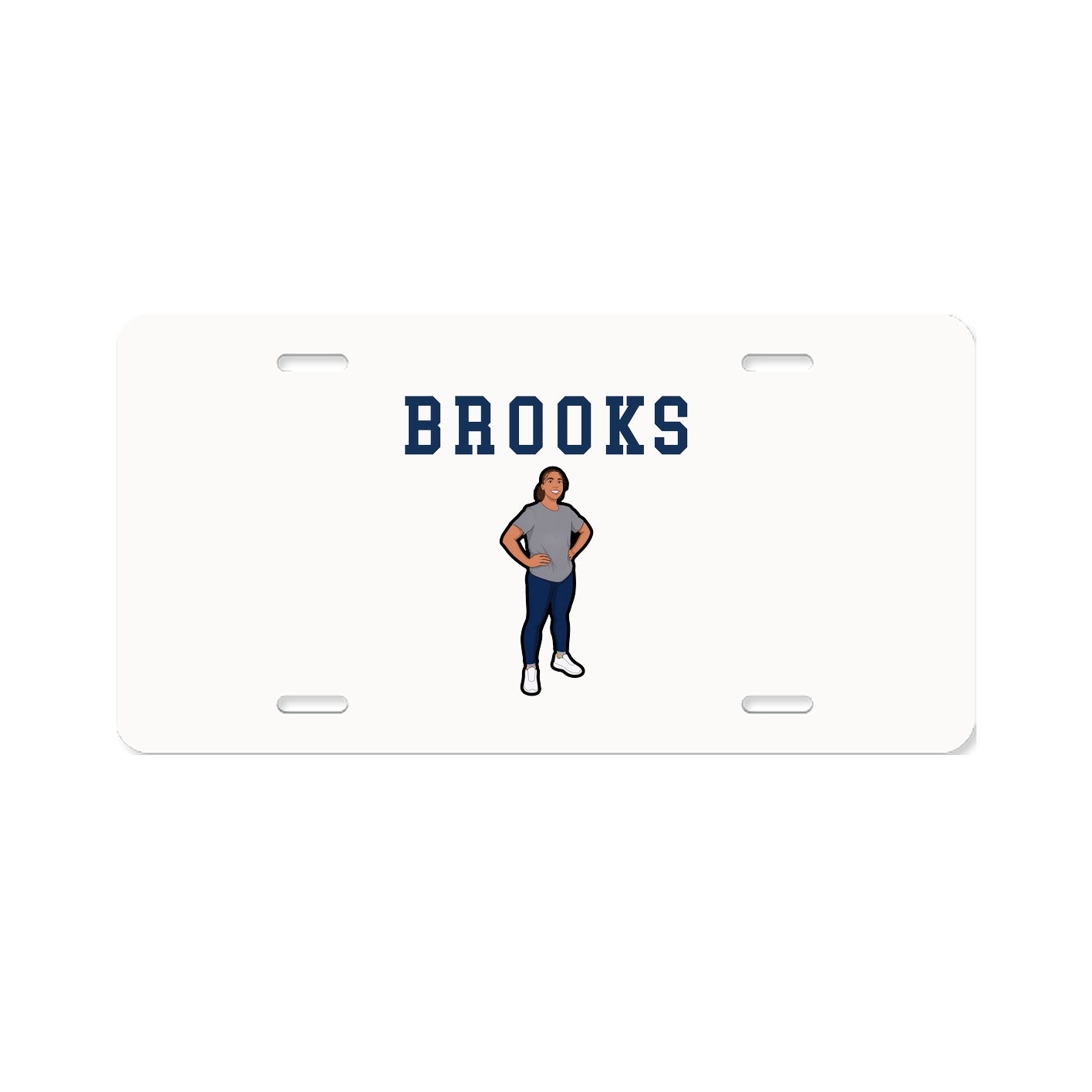 License Plate — Shirsey in Classic