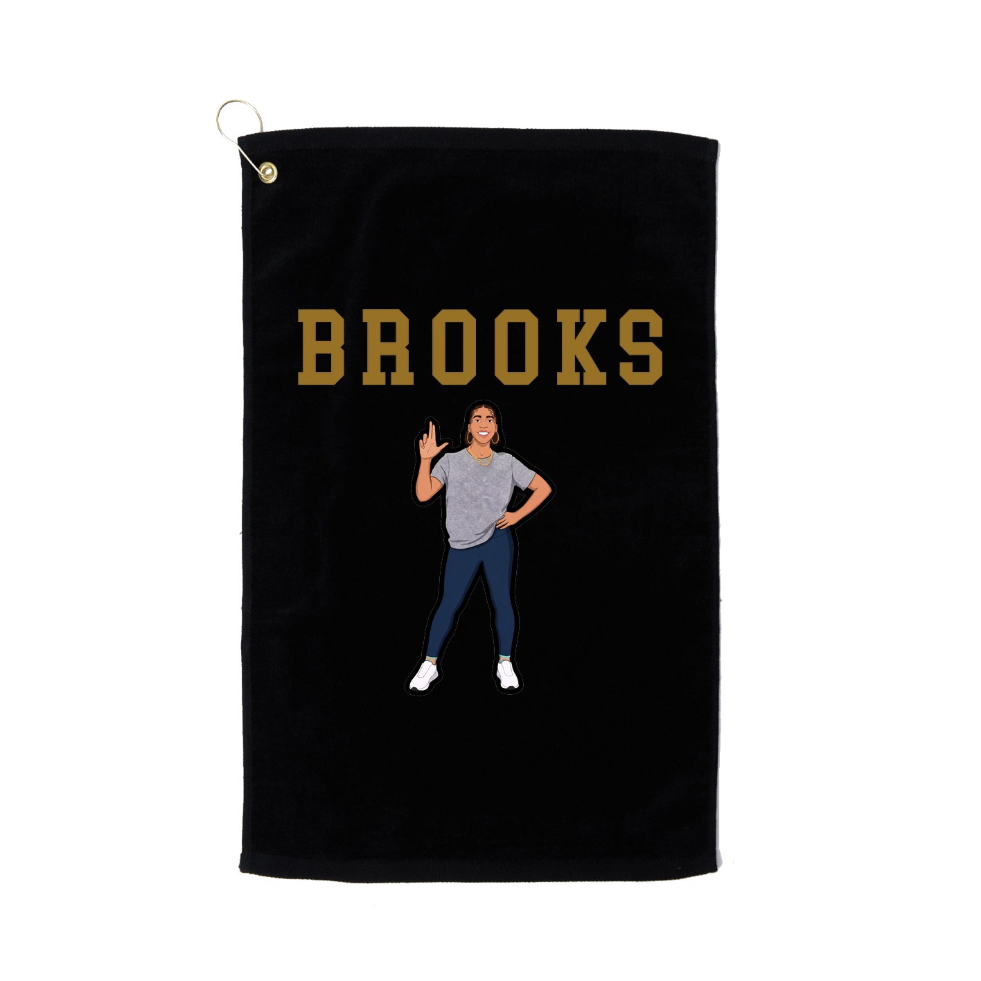Golf Towel — Shirsey in Black