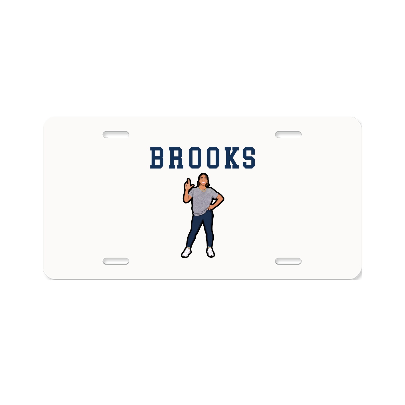License Plate — Shirsey in Classic
