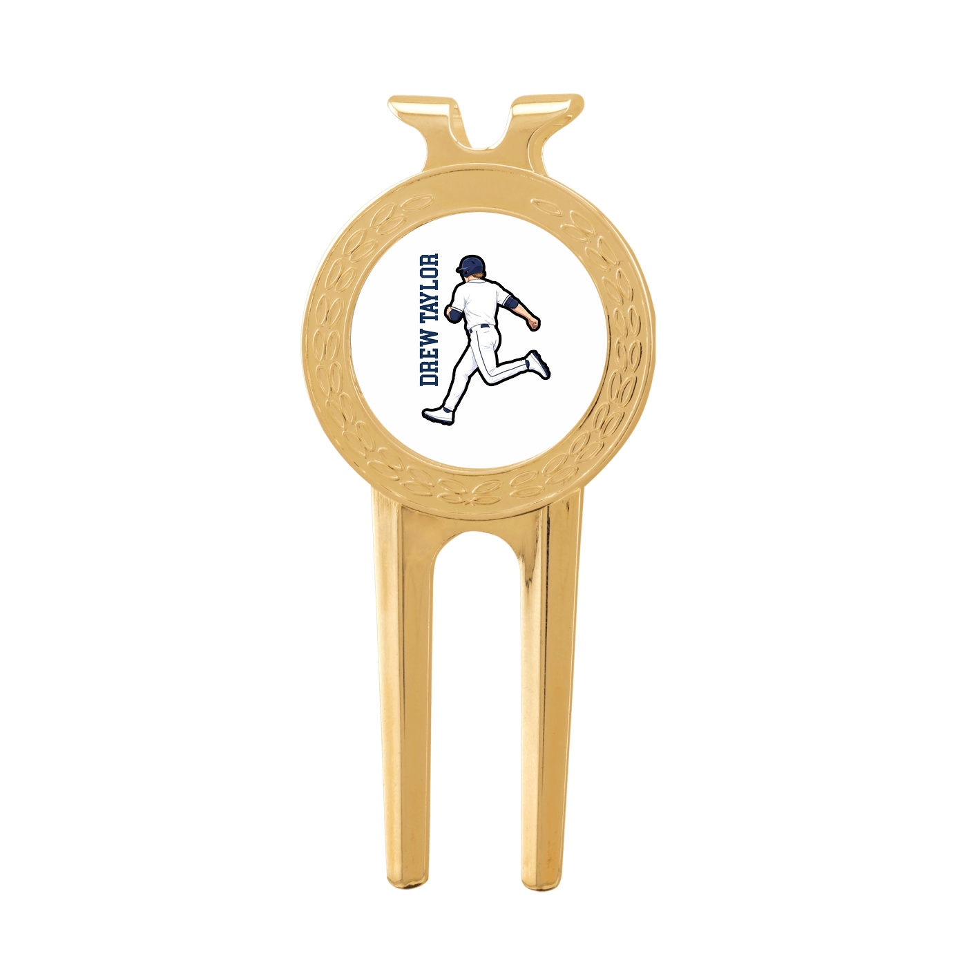 Divot Tool with Ball Marker — Name Vertical in Classic