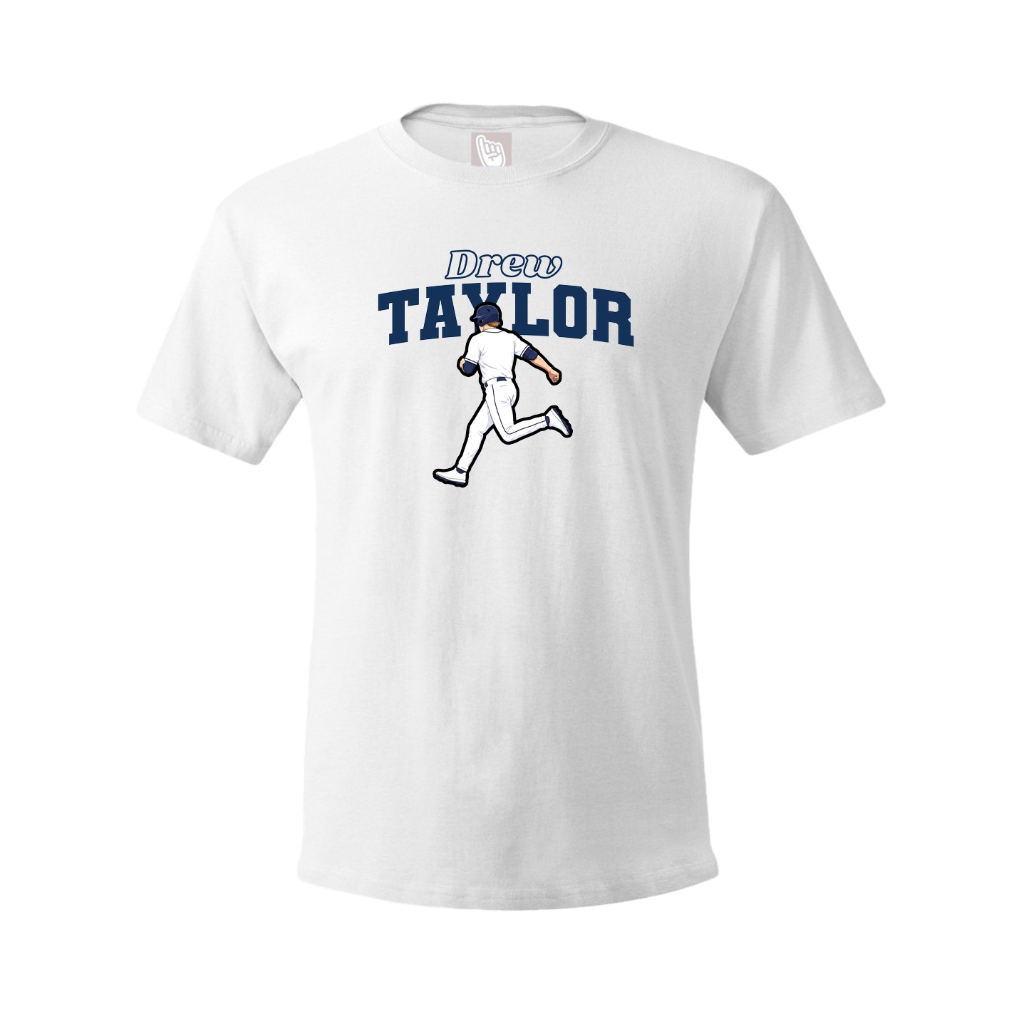 Tee — Name Arch in White