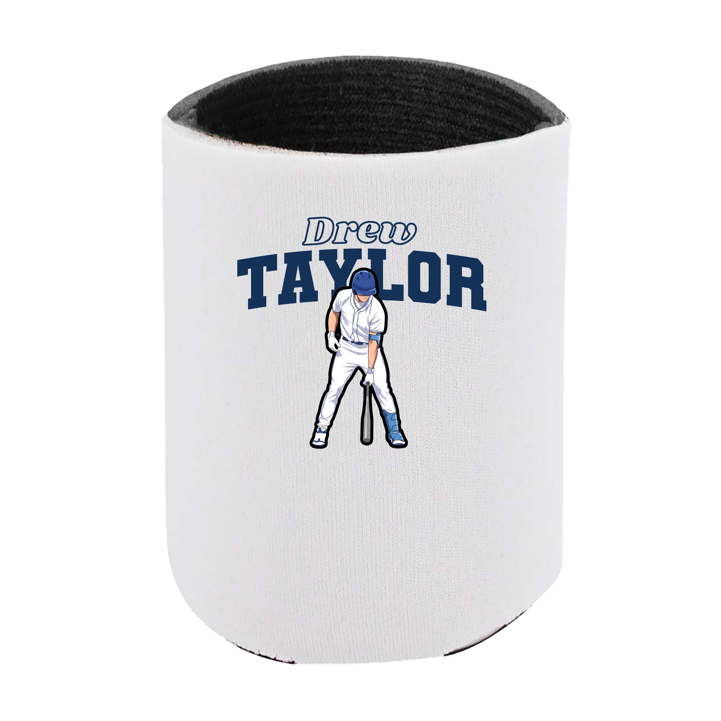 Can Holder — Name Arch in White