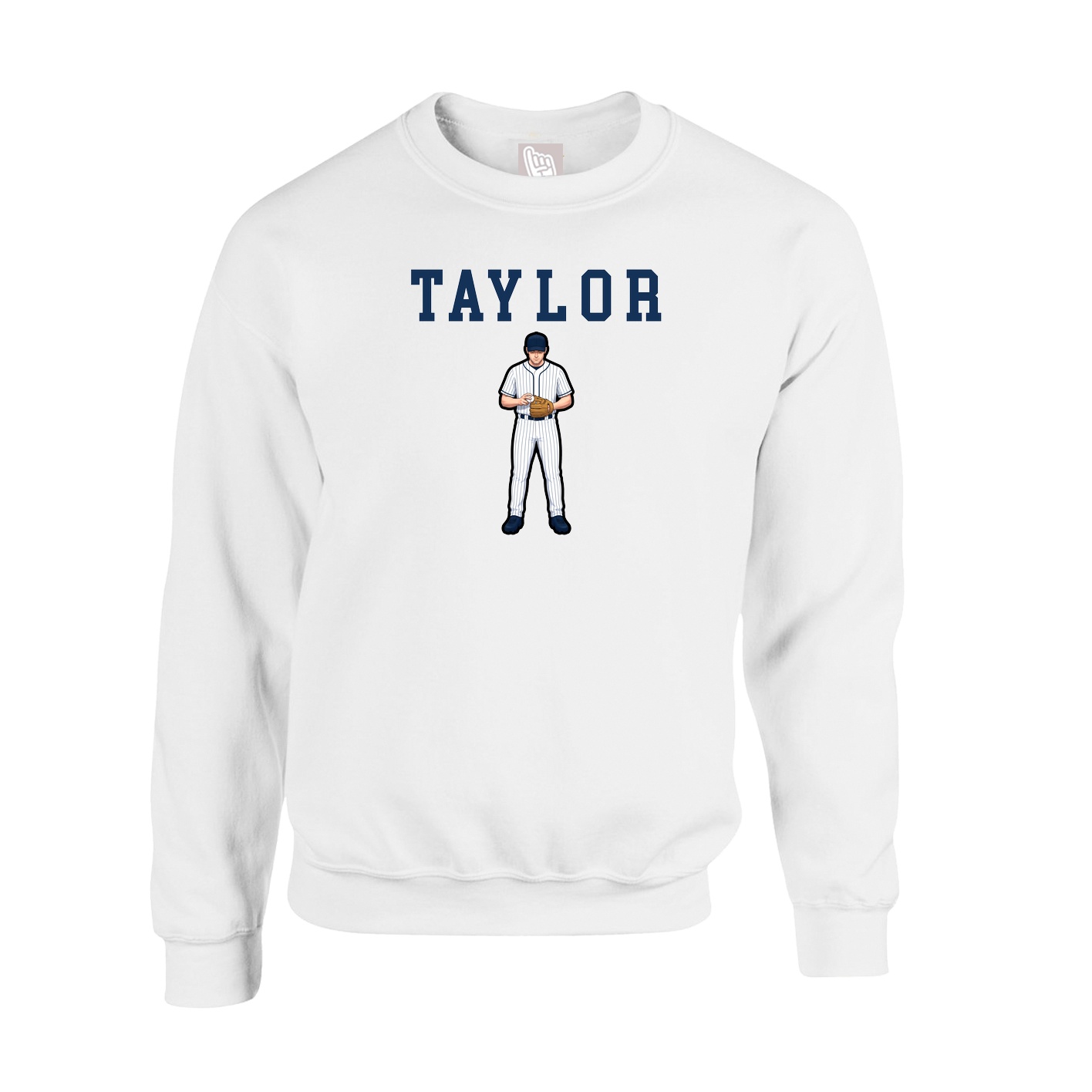 Fleece Crew — Shirsey in White