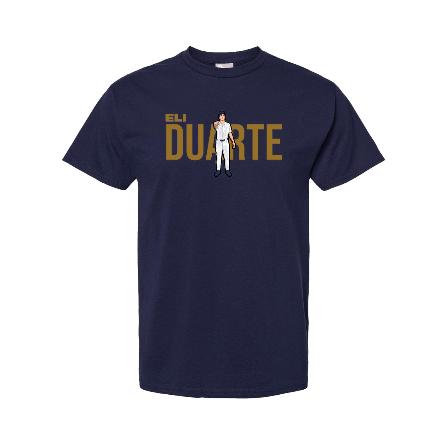 Youth Tee — Player Name in Navy