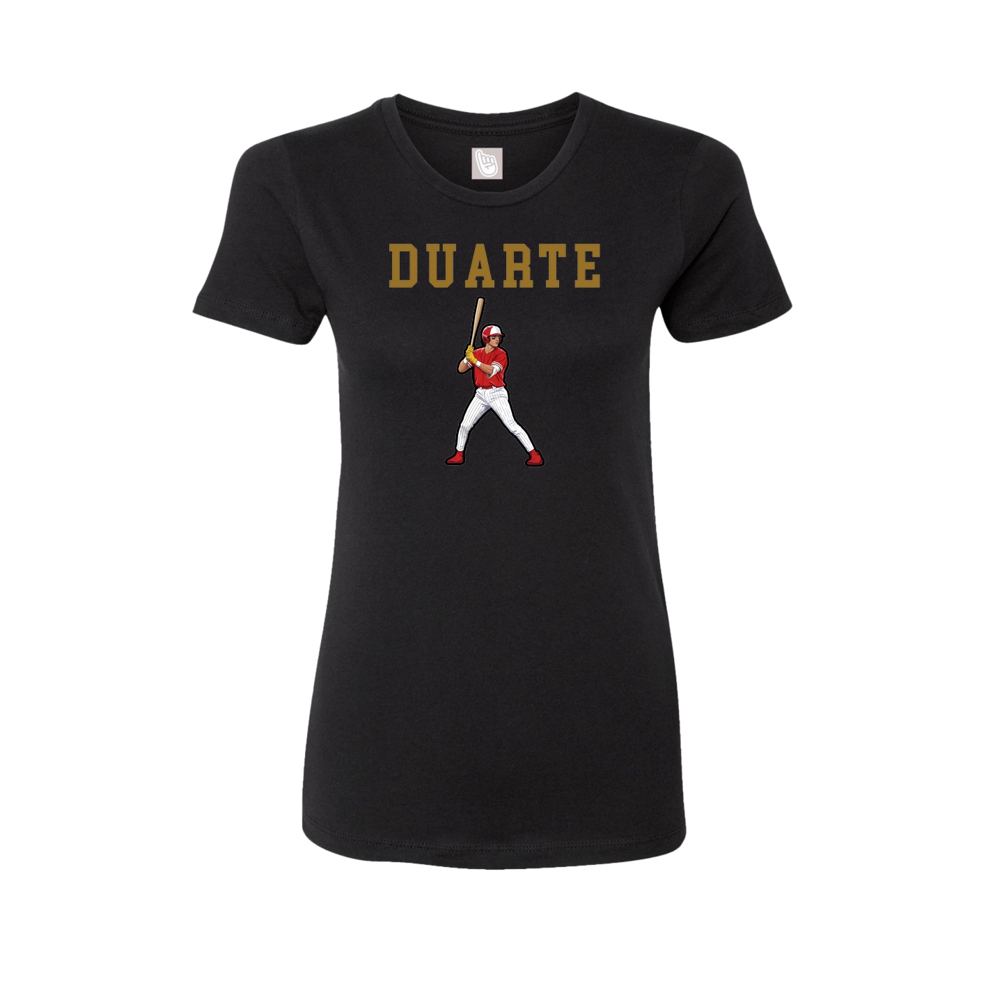 Fitted Women's Tee — Shirsey in Black