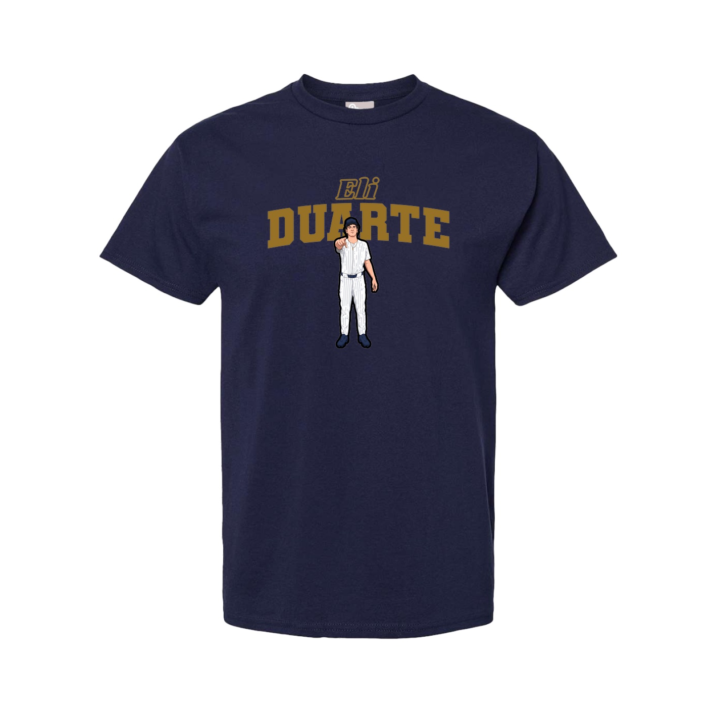 Tee — Name Arch in Navy