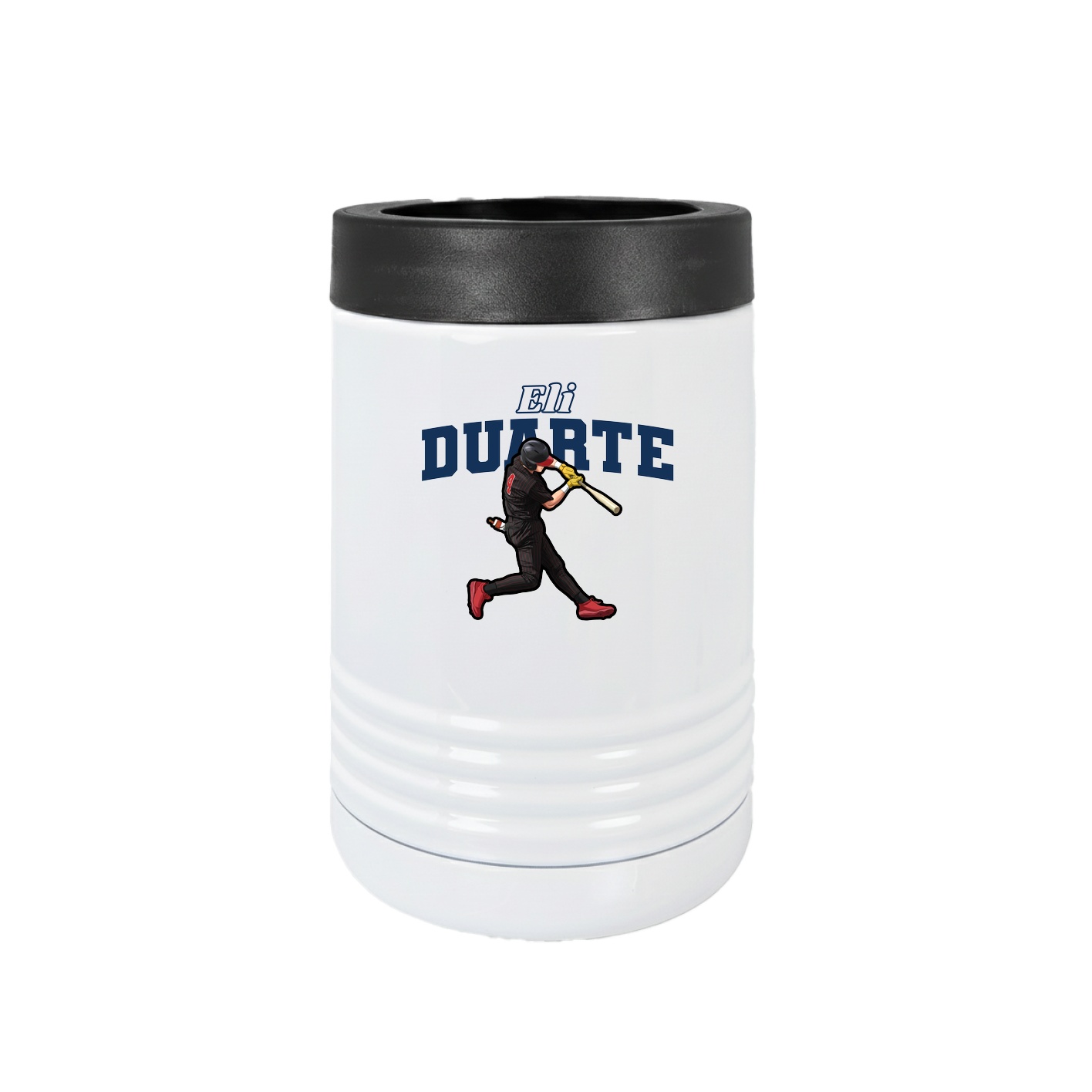 Beverage Holder — Name Arch in White