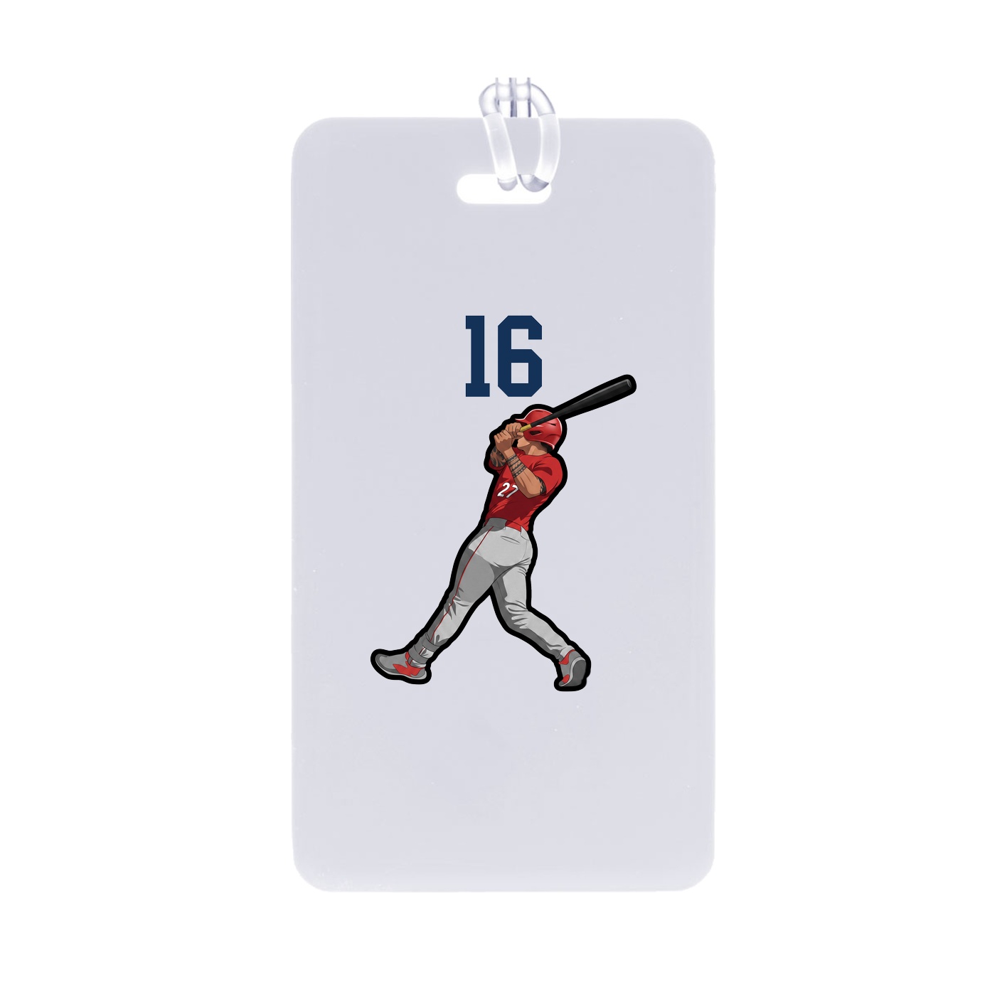 Bag Tag — Number Top in Classic