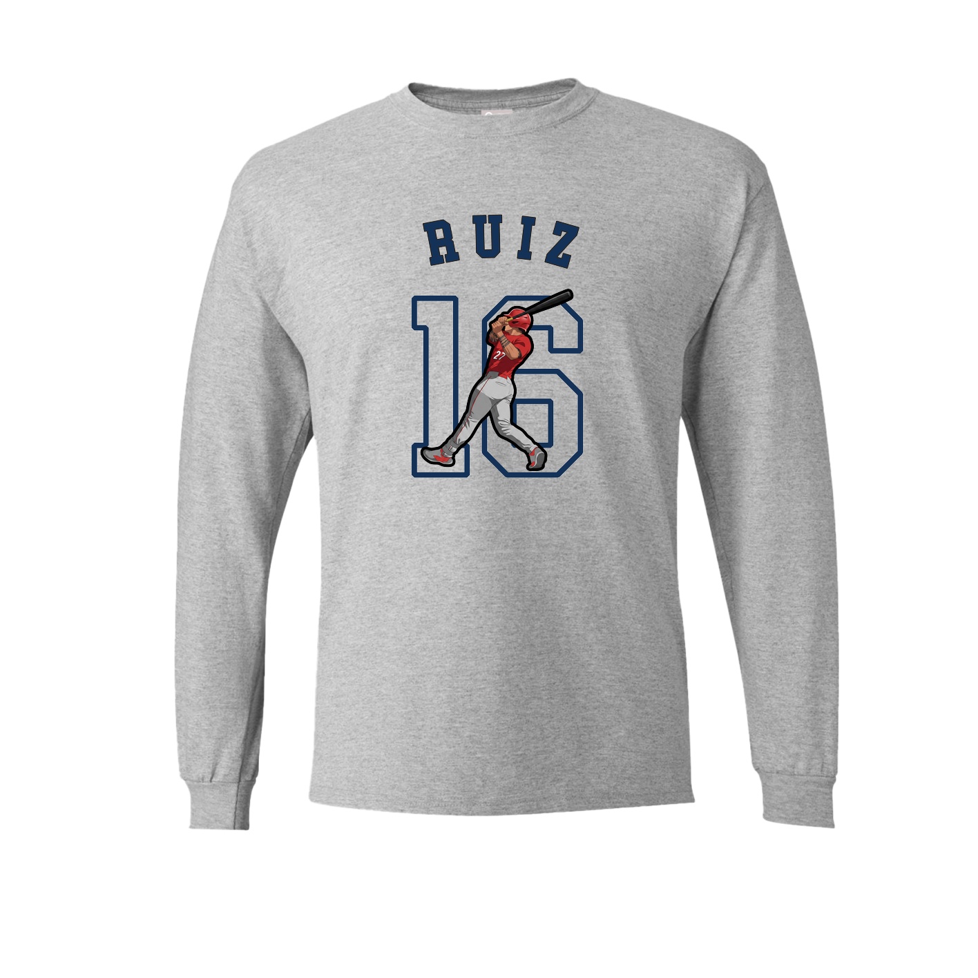 Long Sleeve Tee — Shirsey Arch in Grey