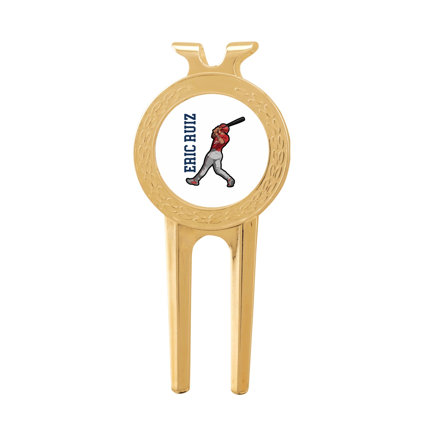 Divot Tool with Ball Marker — Name Vertical in Classic