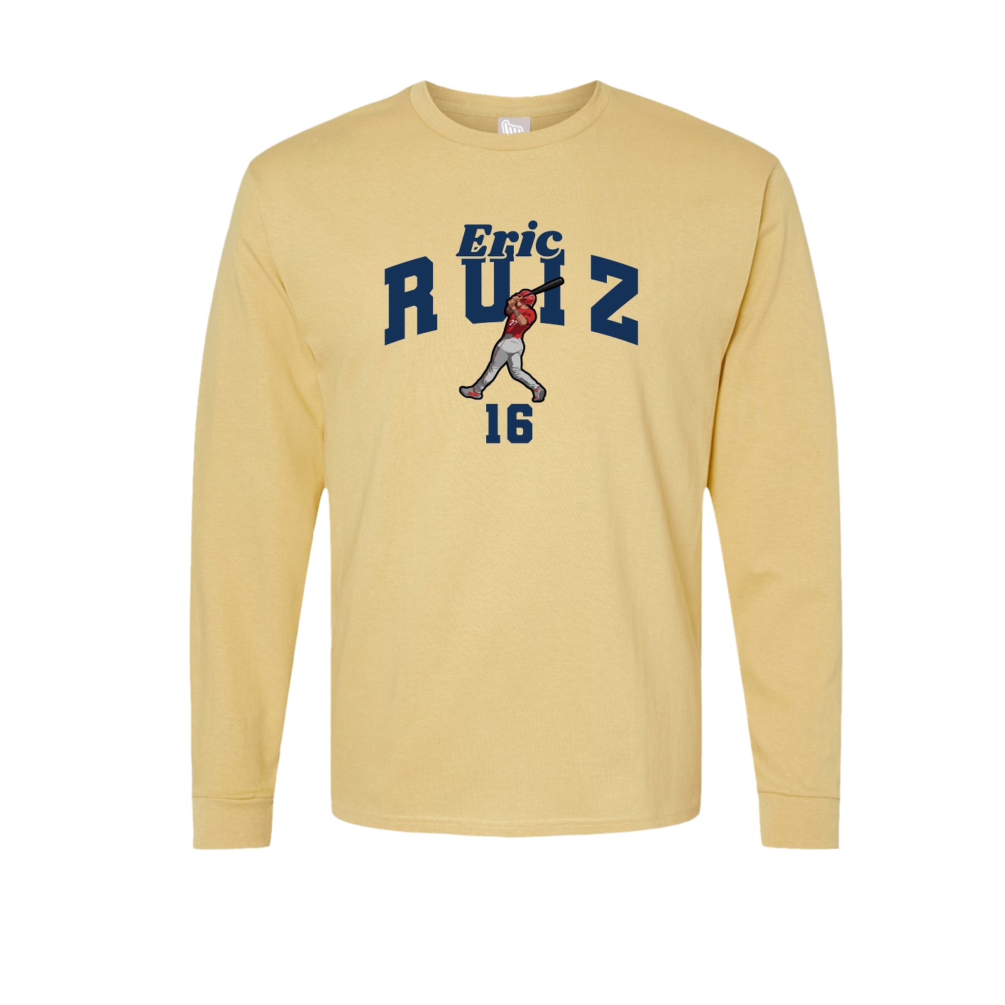 Long Sleeve Tee — Signature Arch in Vegas Gold