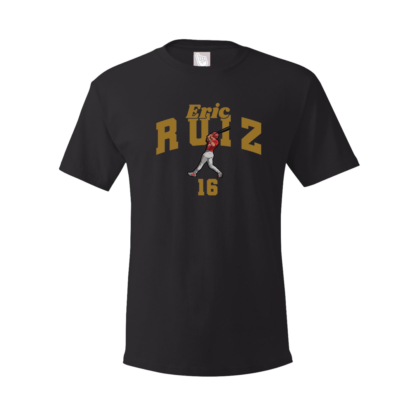 Youth Tee — Signature Arch in Black