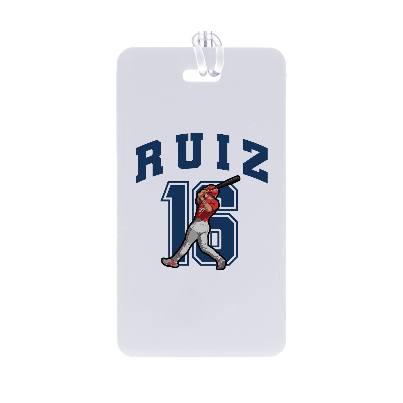 Bag Tag — Number in Classic