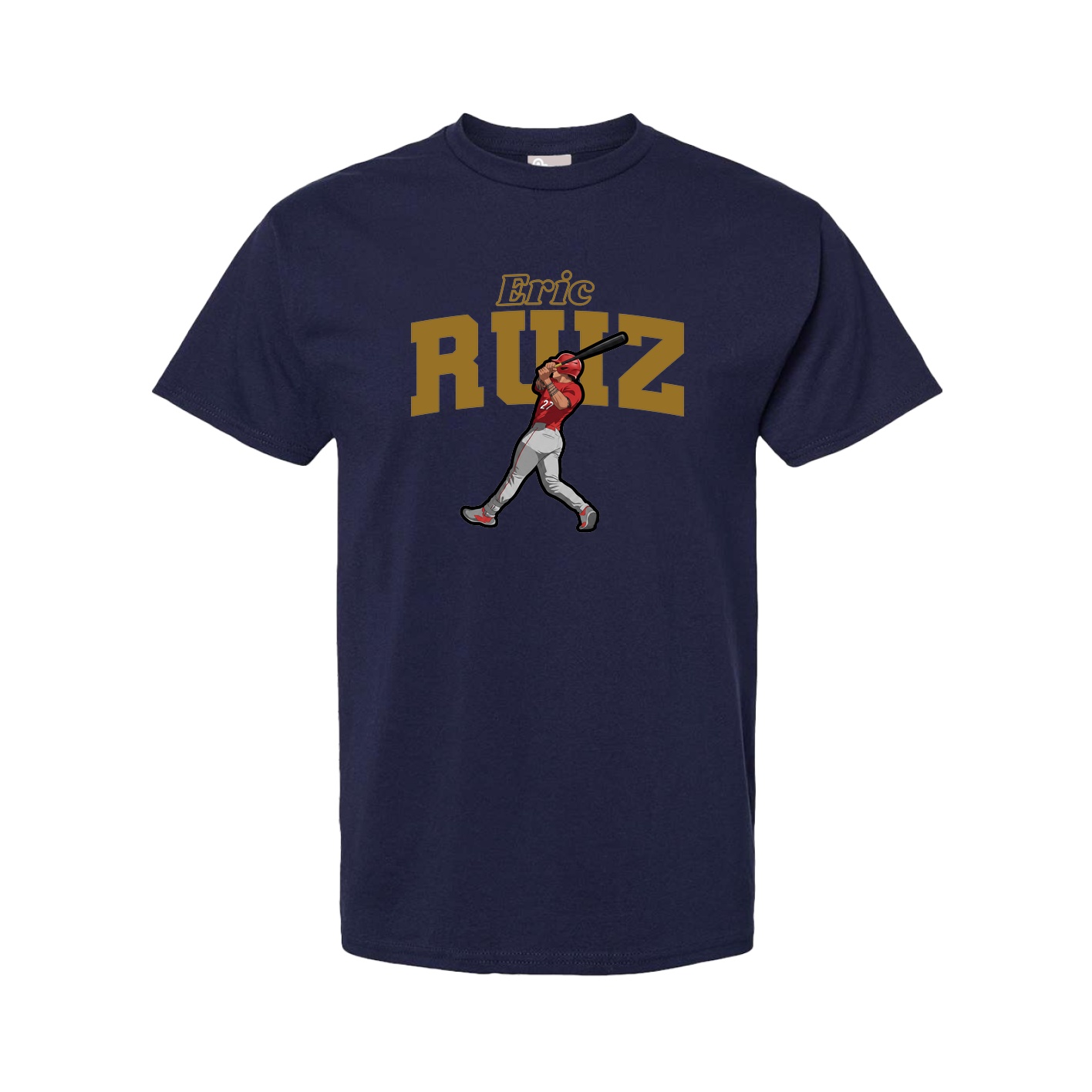 Tee — Name Arch in Navy
