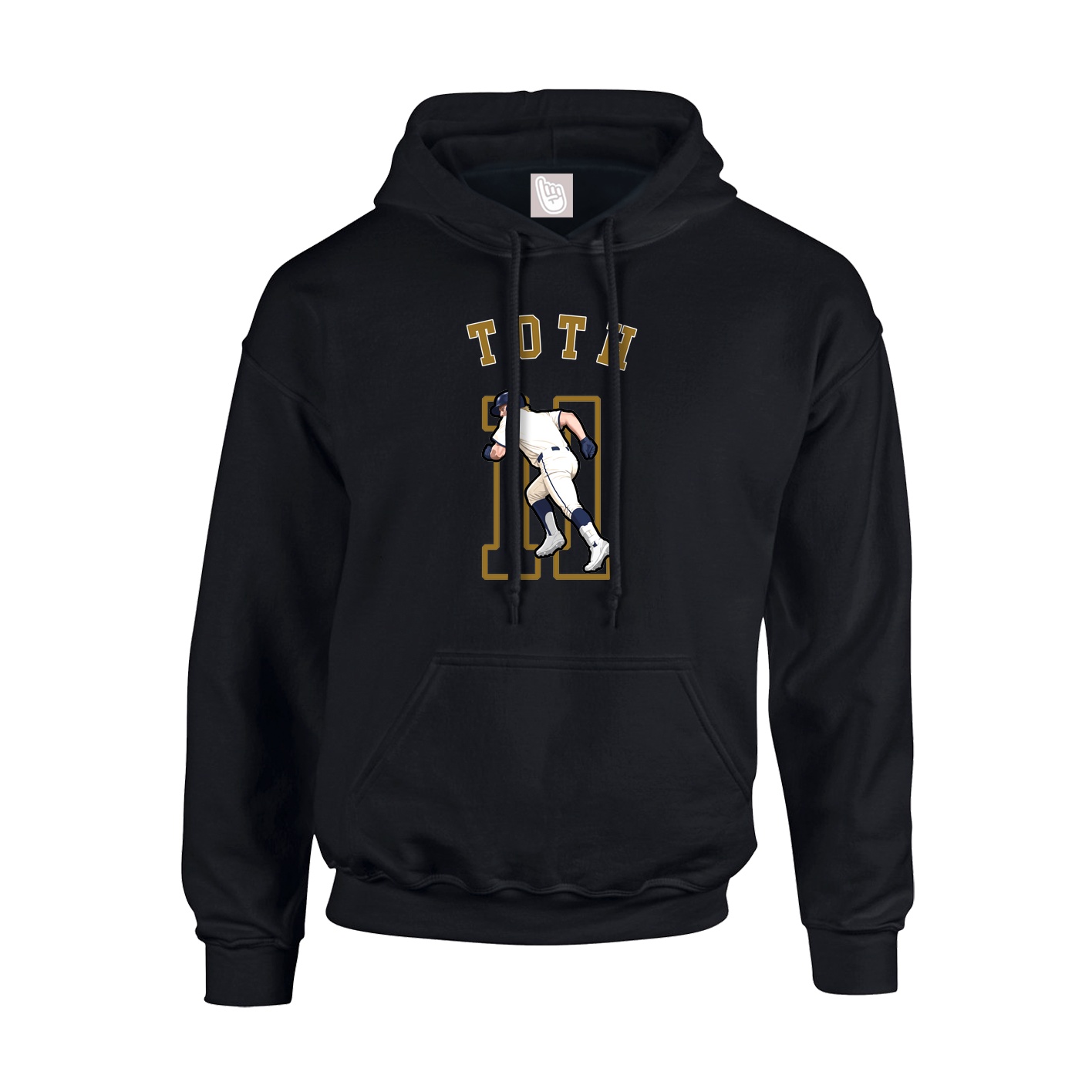 Hoodie — Shirsey Arch in Black