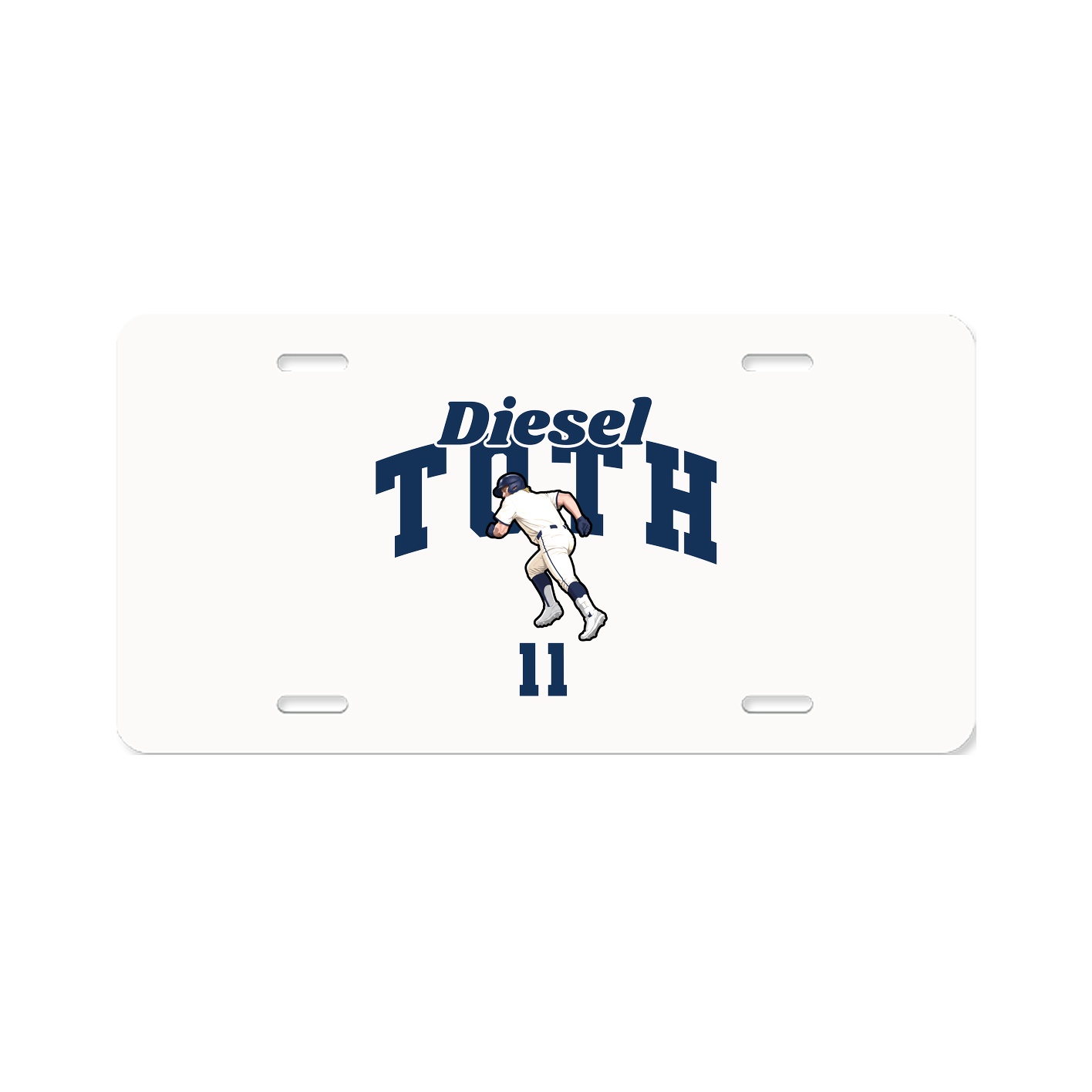 License Plate — Signature Arch in Classic