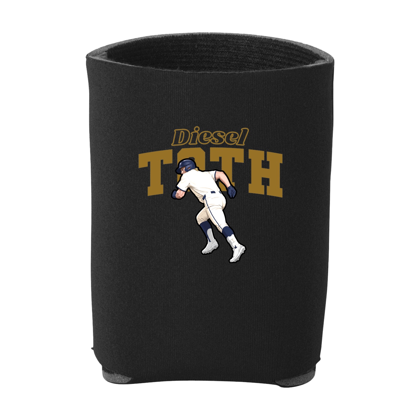 Can Holder — Name Arch in Black
