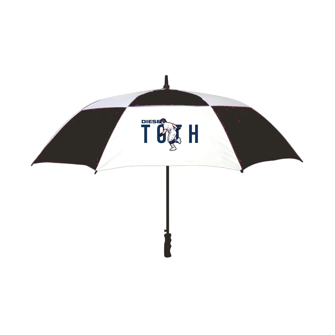 Golf Umbrella — Player Name in Black