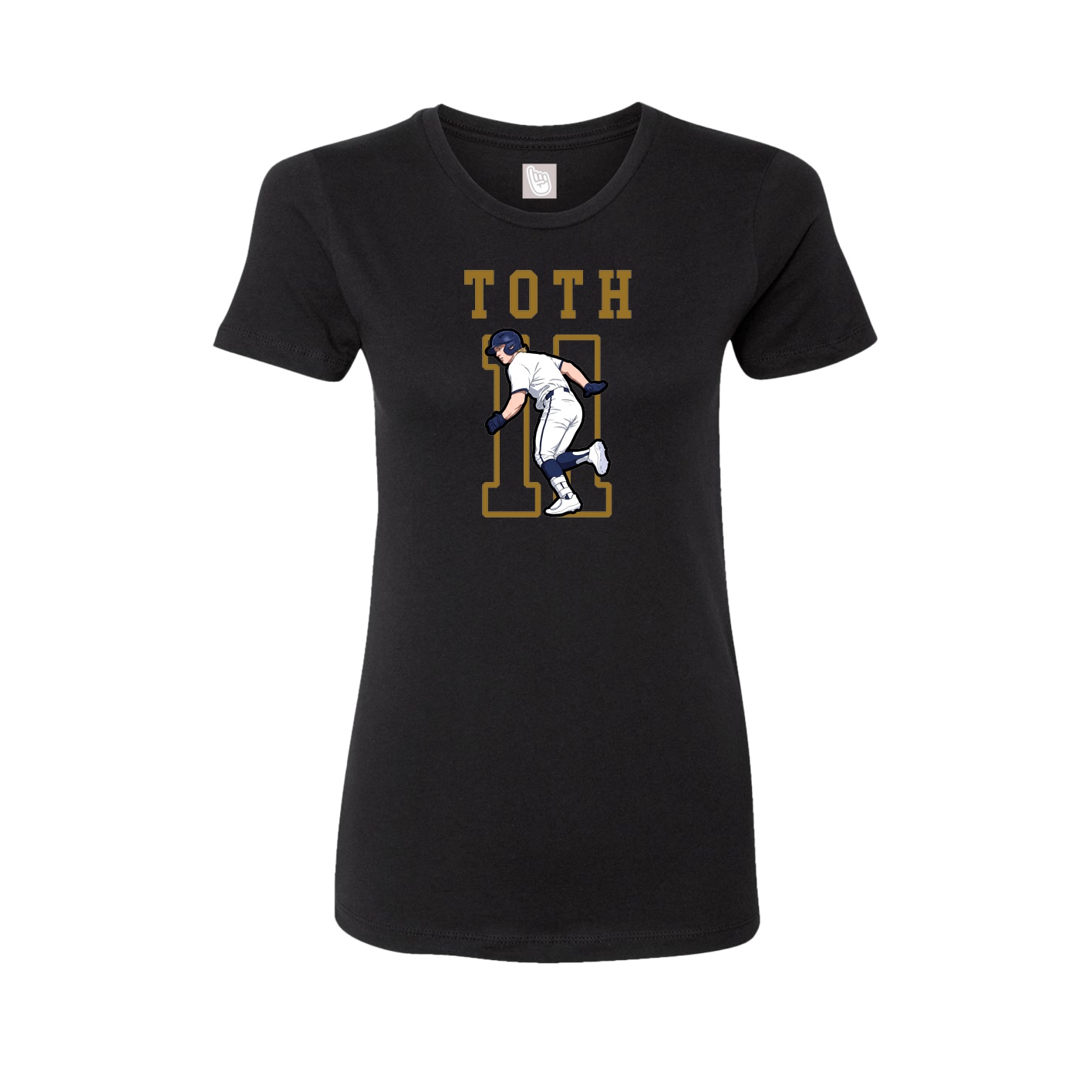 Fitted Women's Tee — Shirsey in Black