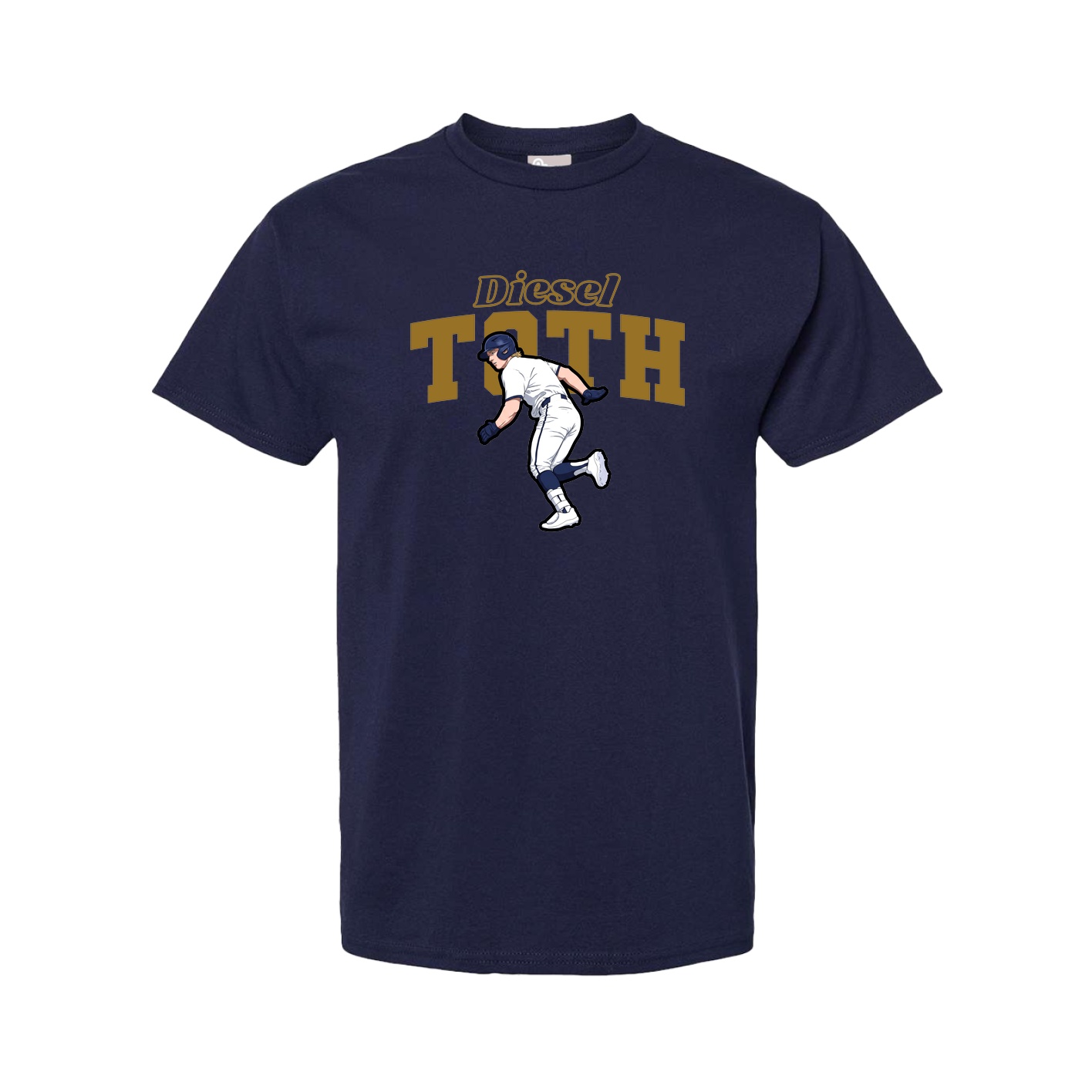 Tee — Name Arch in Navy