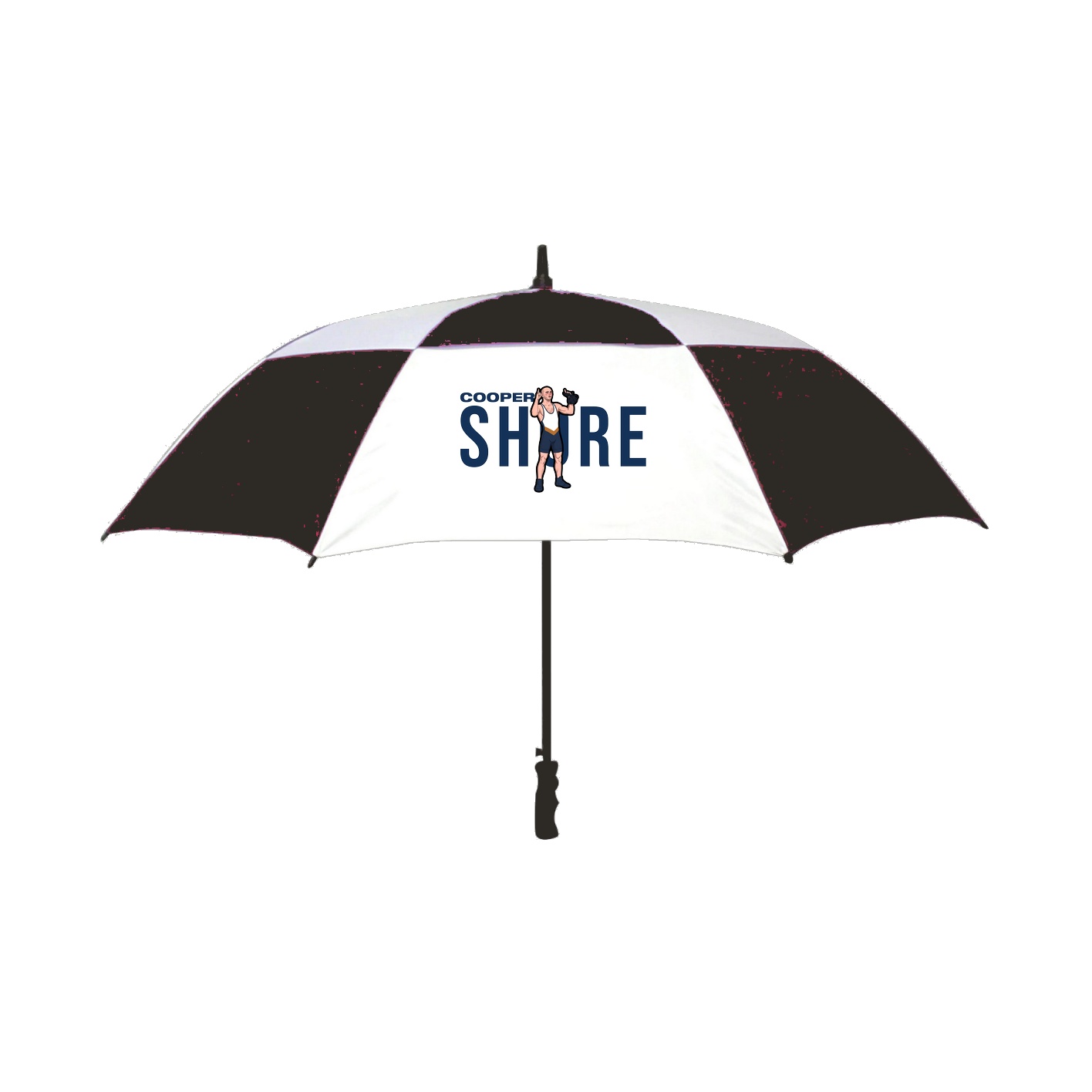 Golf Umbrella — Player Name in Black