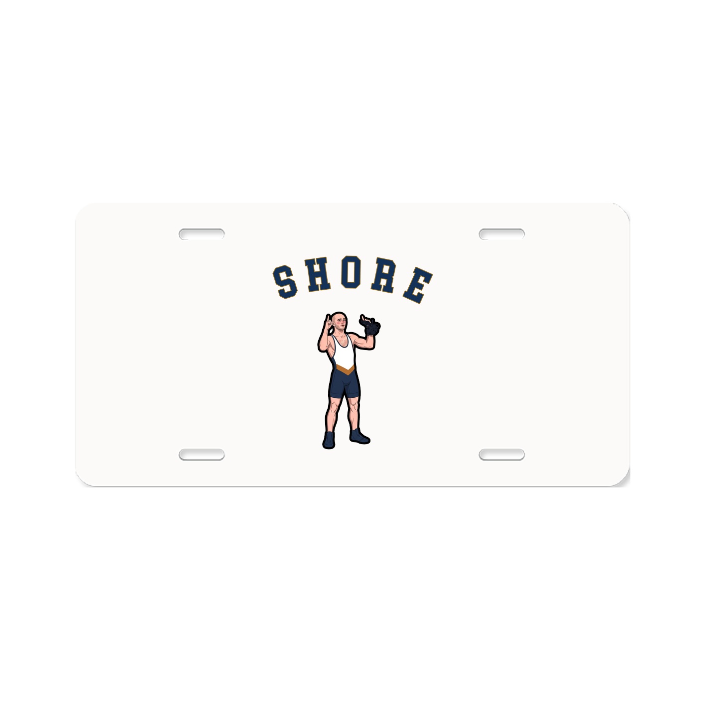 License Plate — Shirsey Arch in Classic