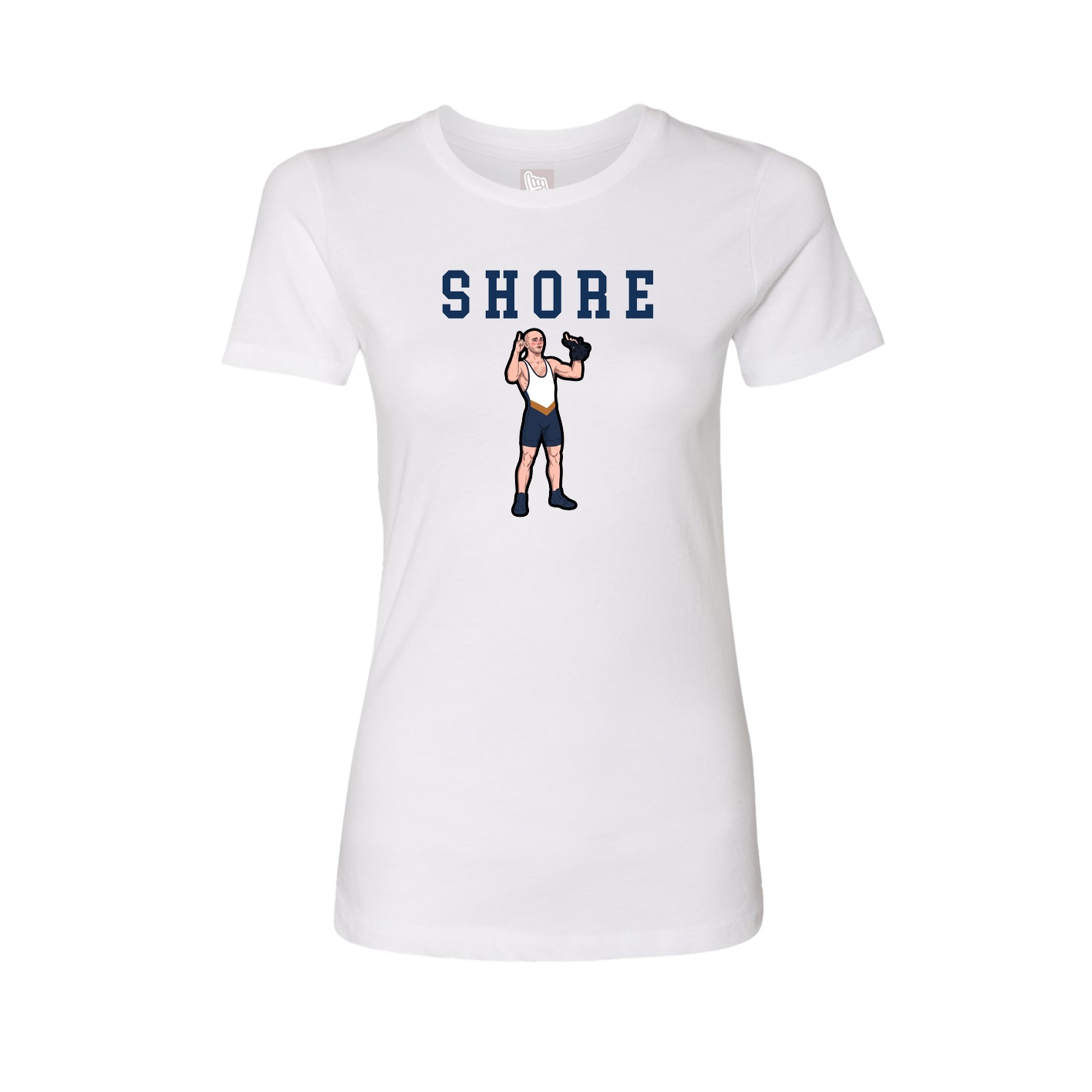 Fitted Women's Tee — Shirsey in White