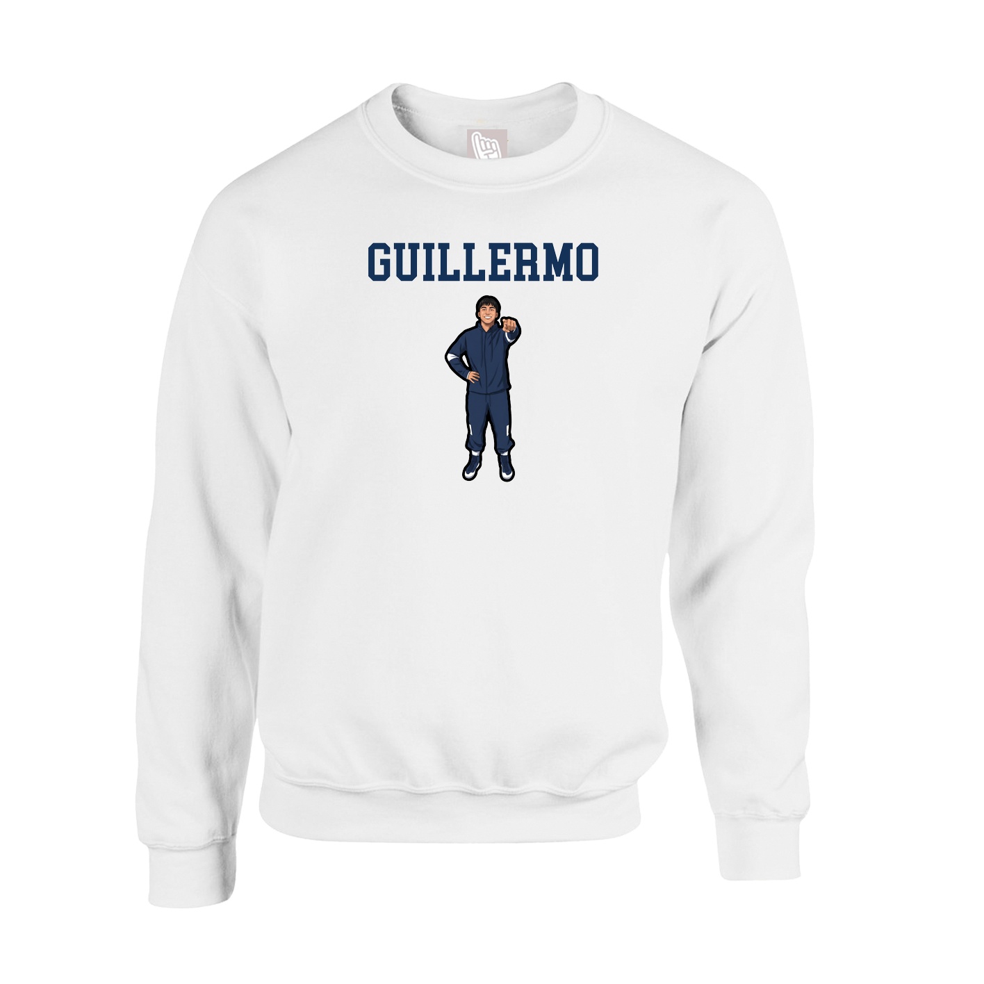 Fleece Crew — Shirsey in White