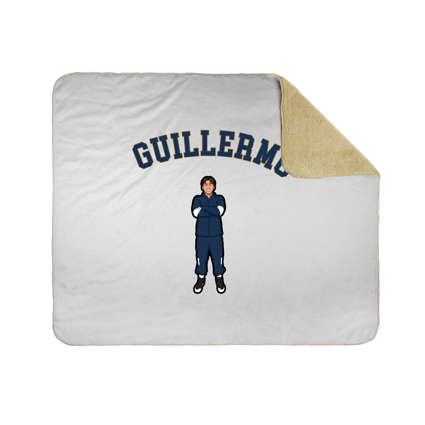 Throw Blanket — Shirsey Arch in White