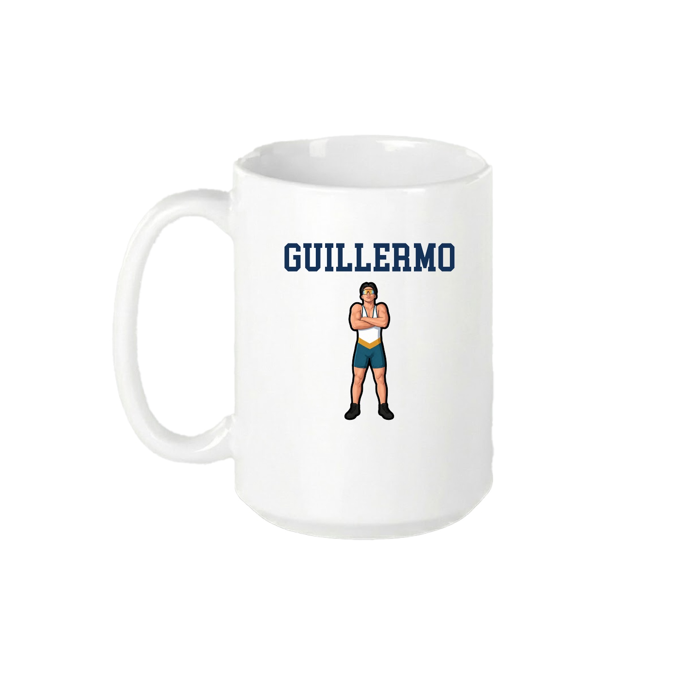 15oz Coffee Mug — Shirsey in White