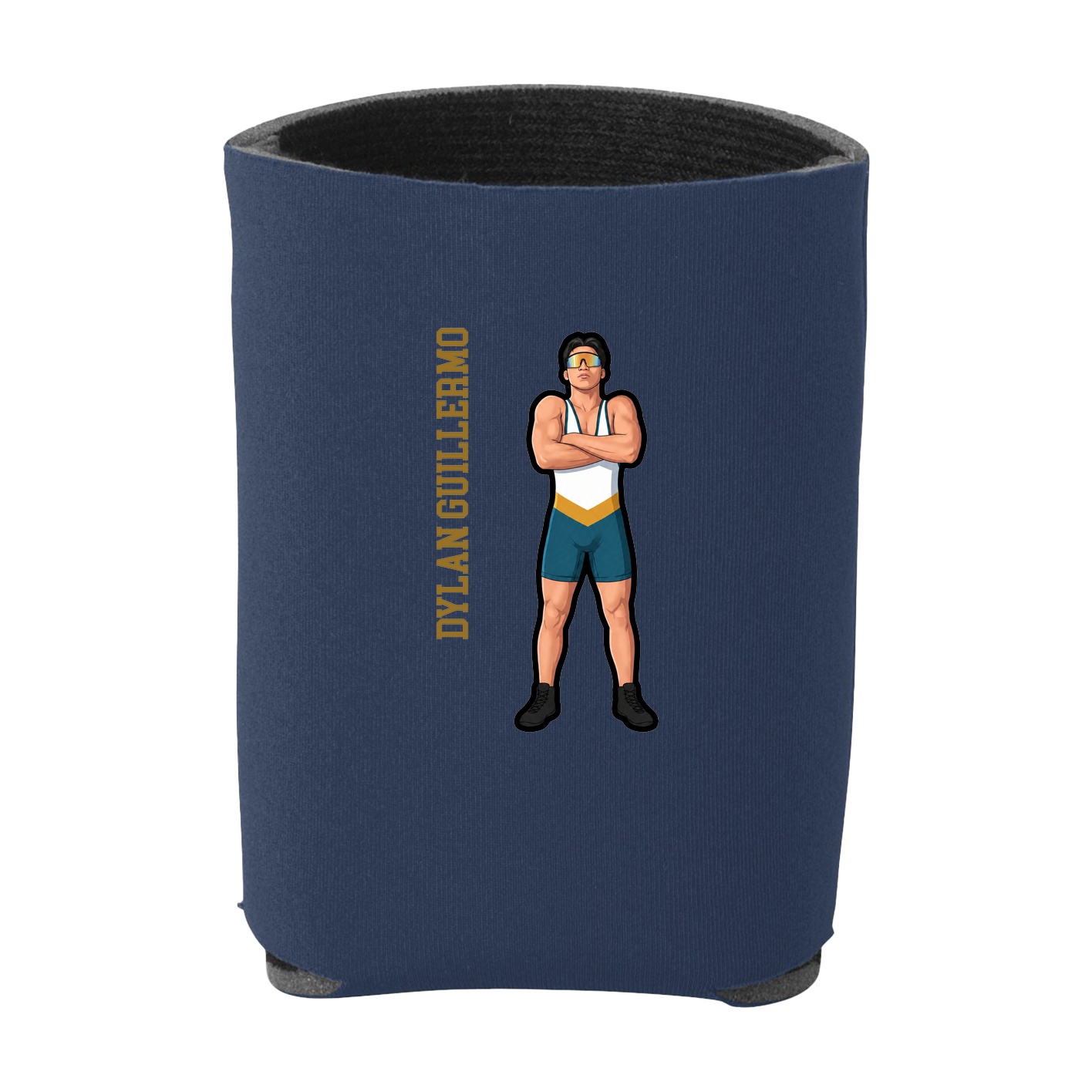 Can Holder — Name Vertical in Navy