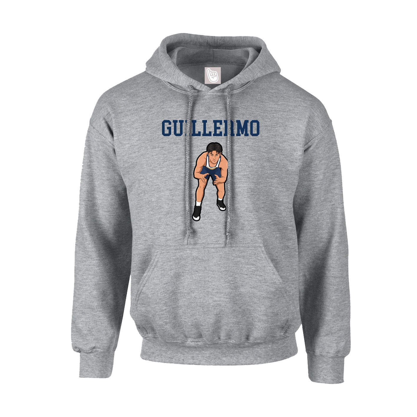 Hoodie — Shirsey in Grey