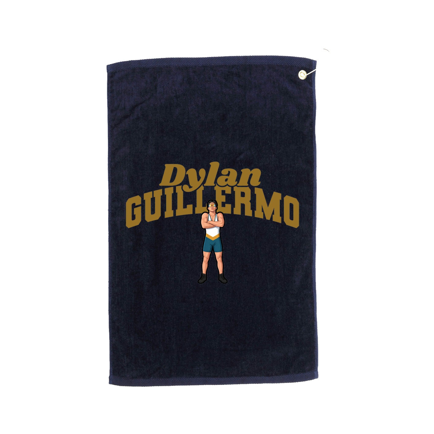 Golf Towel — Signature Arch in Navy