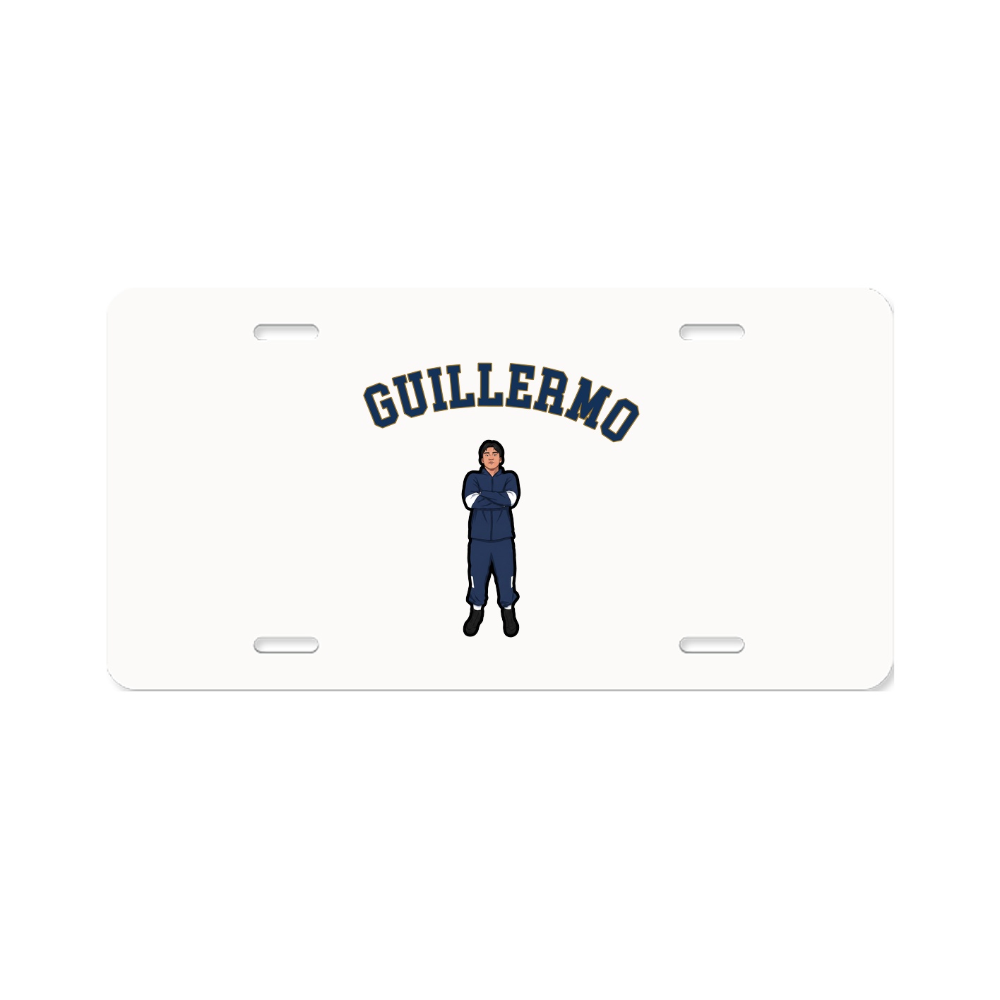 License Plate — Shirsey Arch in Classic