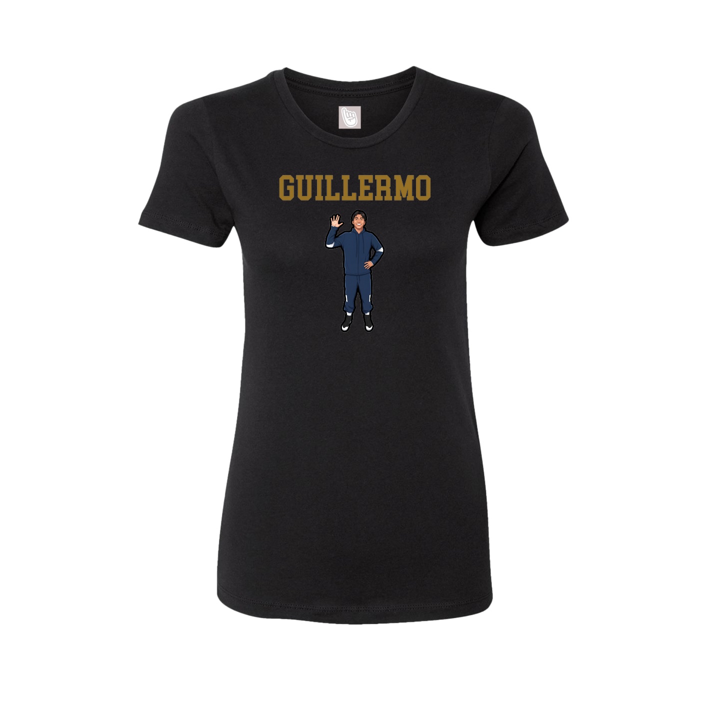 Fitted Women's Tee — Shirsey in Black