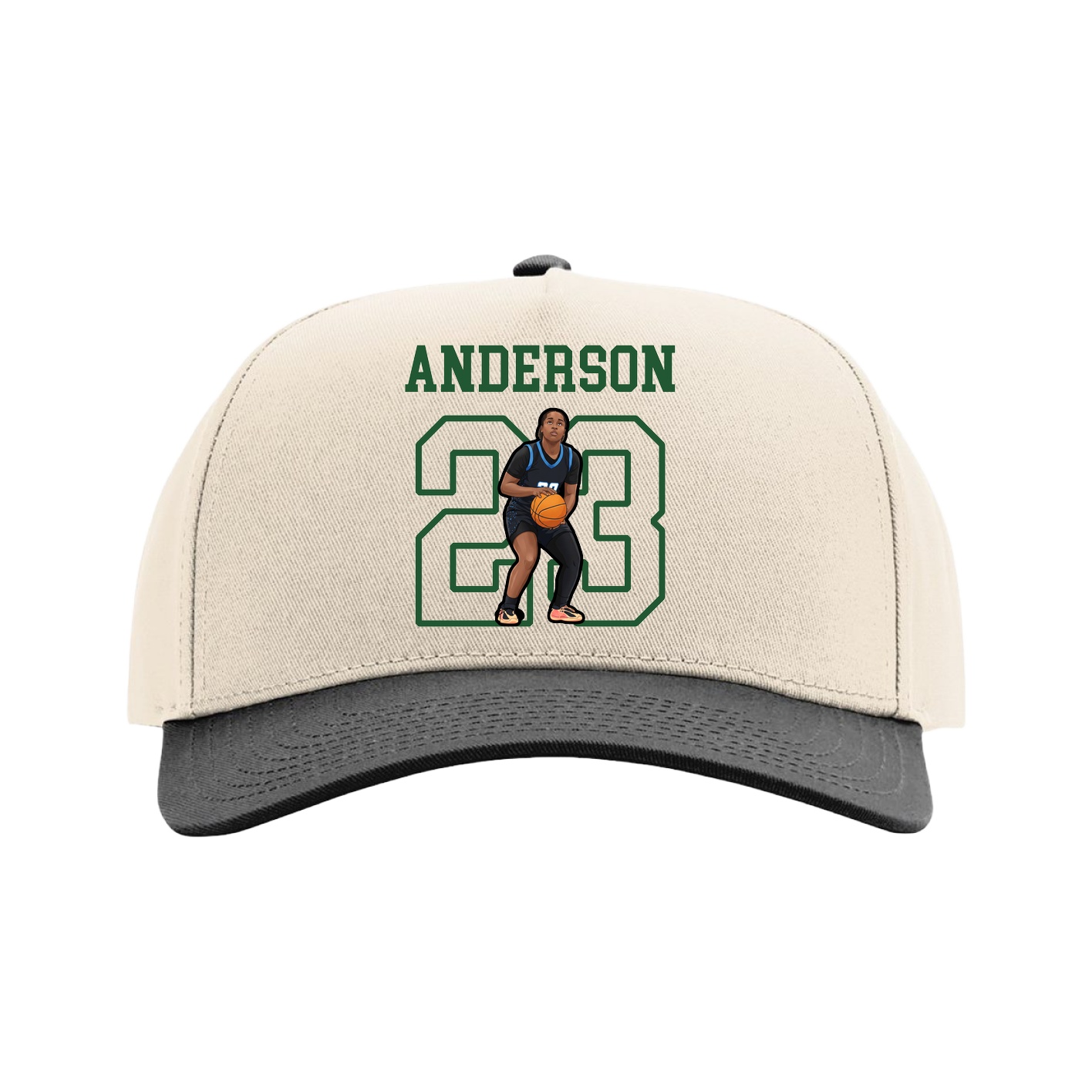 Full Fabric Five-Panel Champ Cap