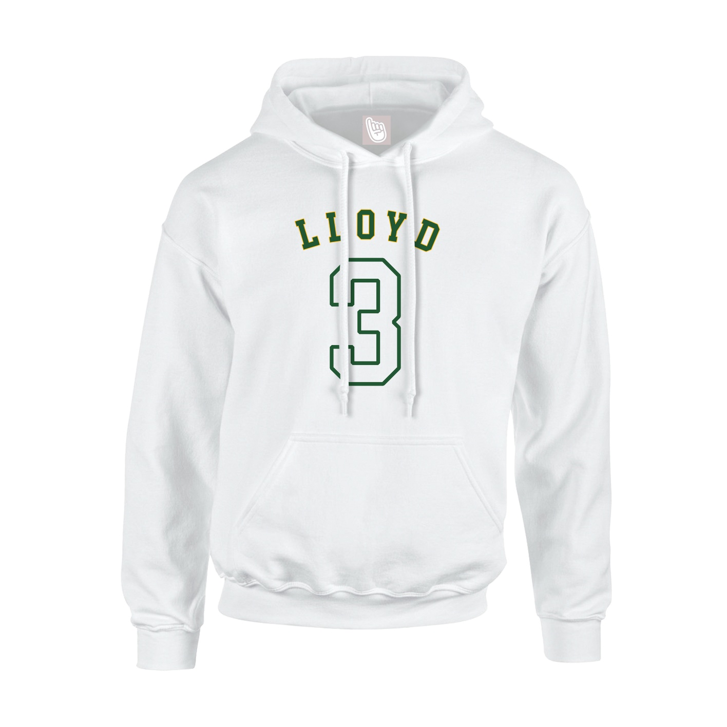 Hoodie — Shirsey Arch in White