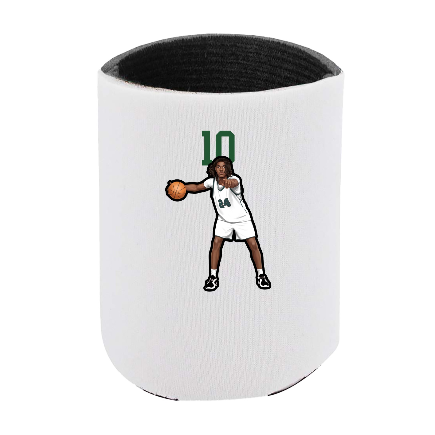 Can Holder — Number Top in White