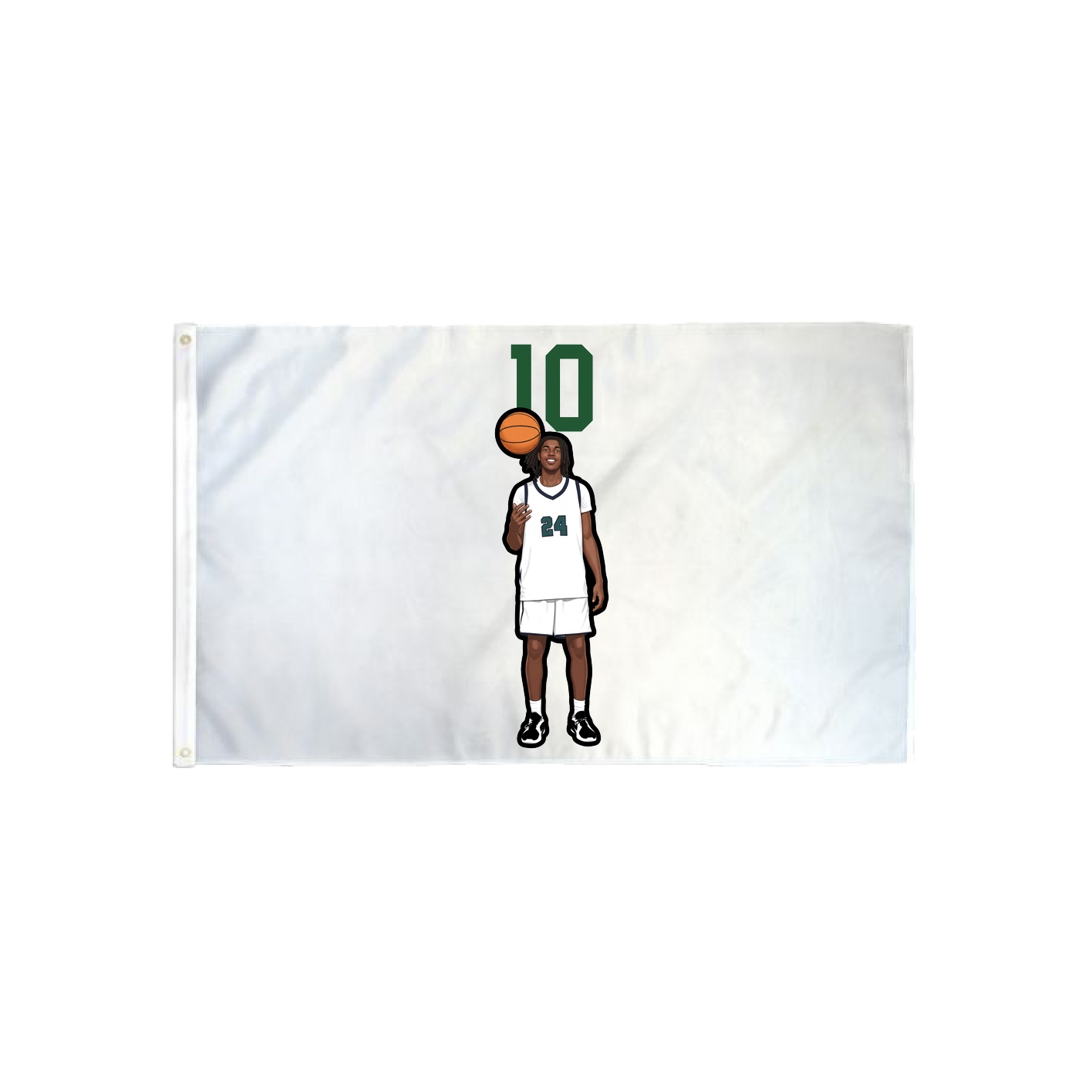 3x5 Flag — Number Top in Classic