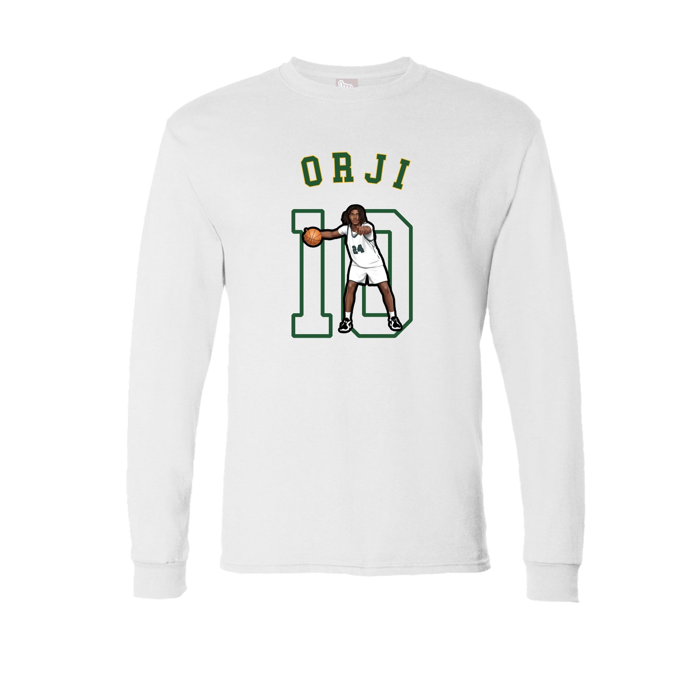 Long Sleeve Tee — Shirsey Arch in White