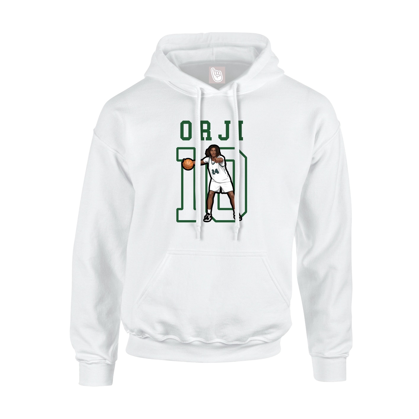 Youth Hoodie — Shirsey in White