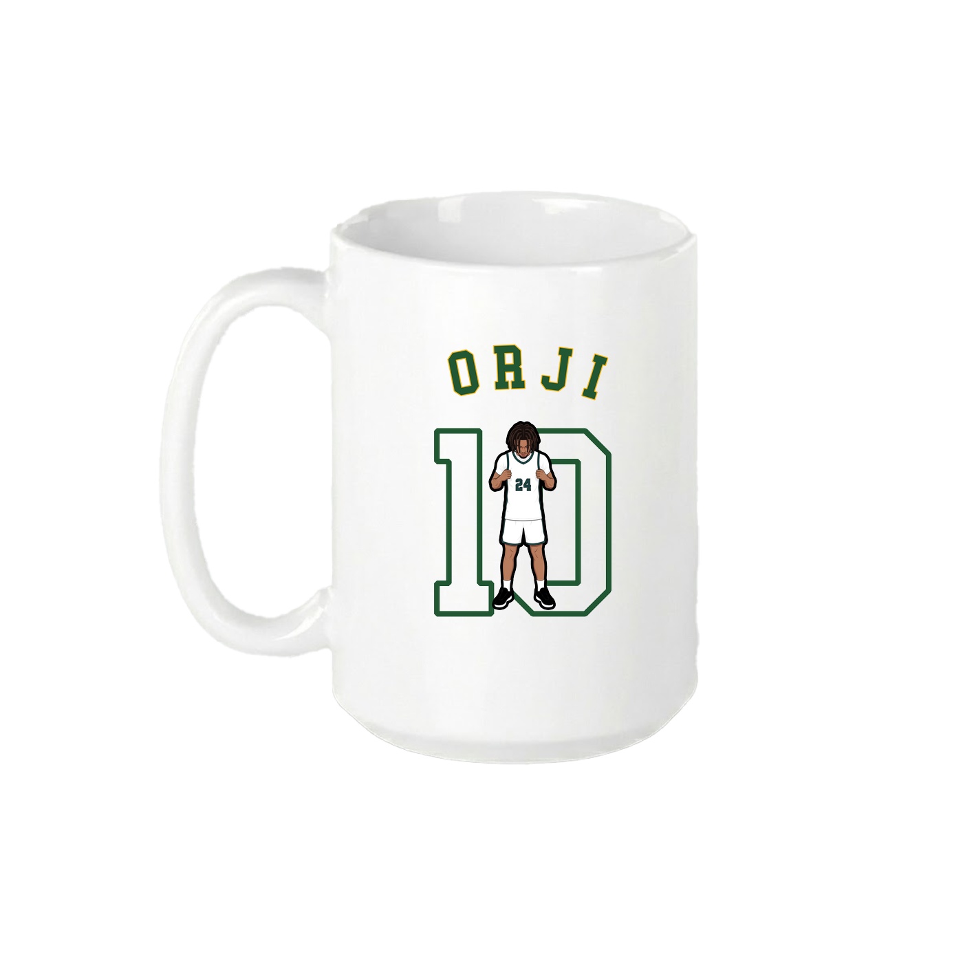 15oz Coffee Mug — Shirsey Arch in White