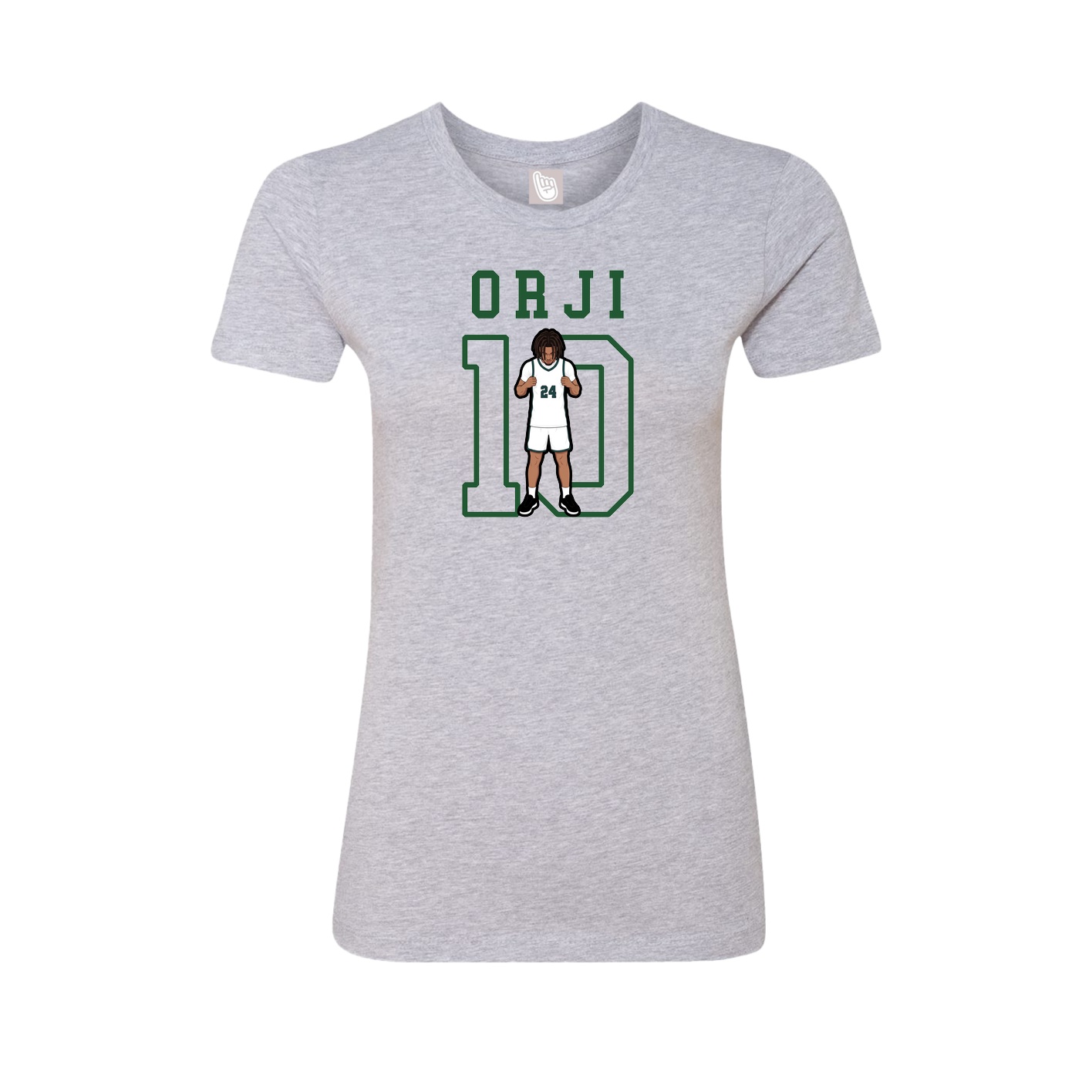Fitted Women's Tee — Shirsey in Grey