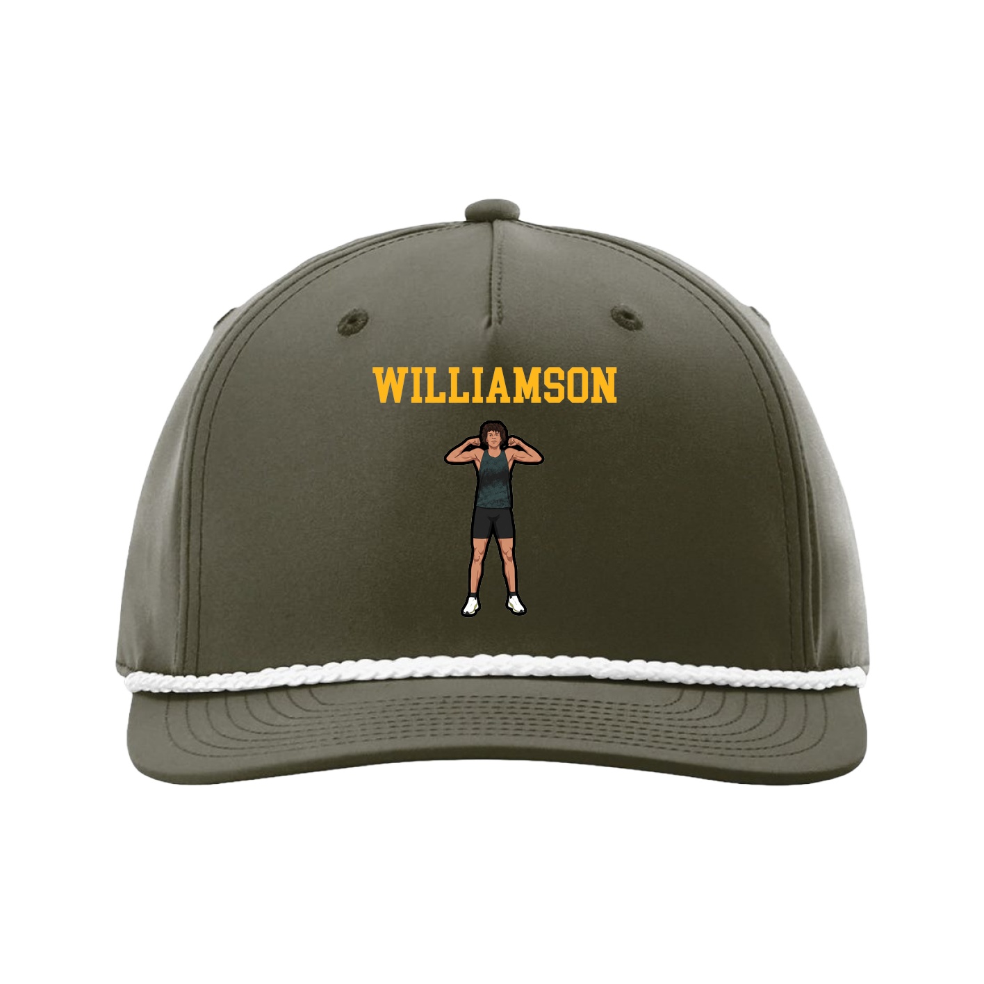 Five-Panel Classic Rope Cap — Shirsey in Green