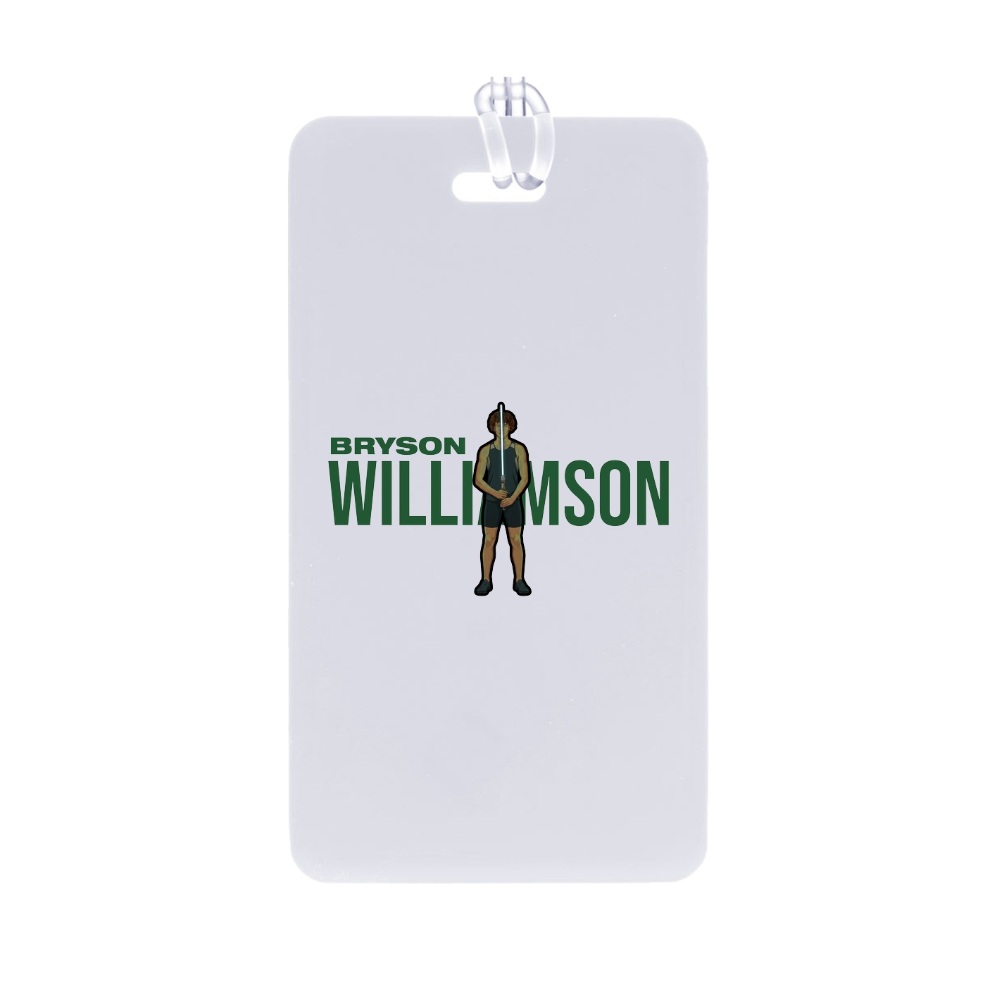 Bag Tag — Player Name in Classic