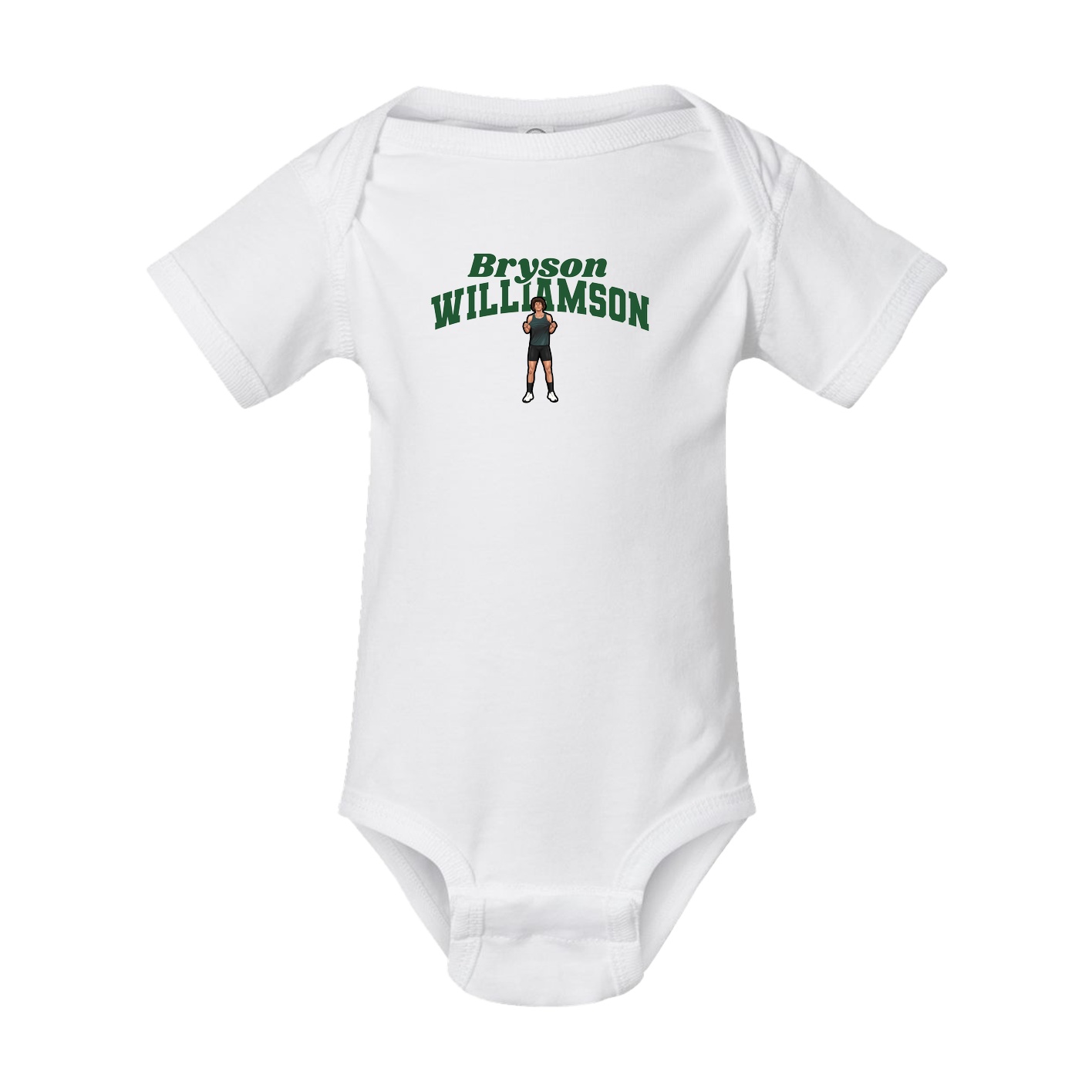 Baby Onesie — Signature Arch in White