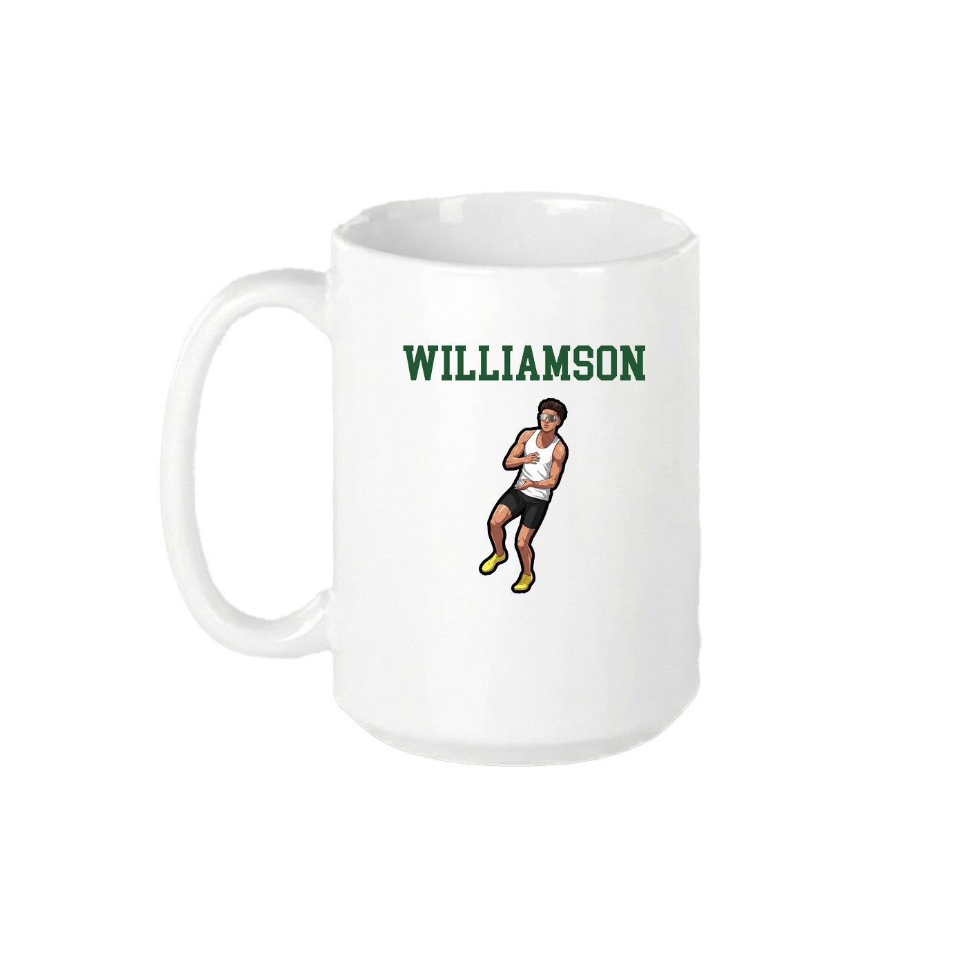 15oz Coffee Mug — Shirsey in White