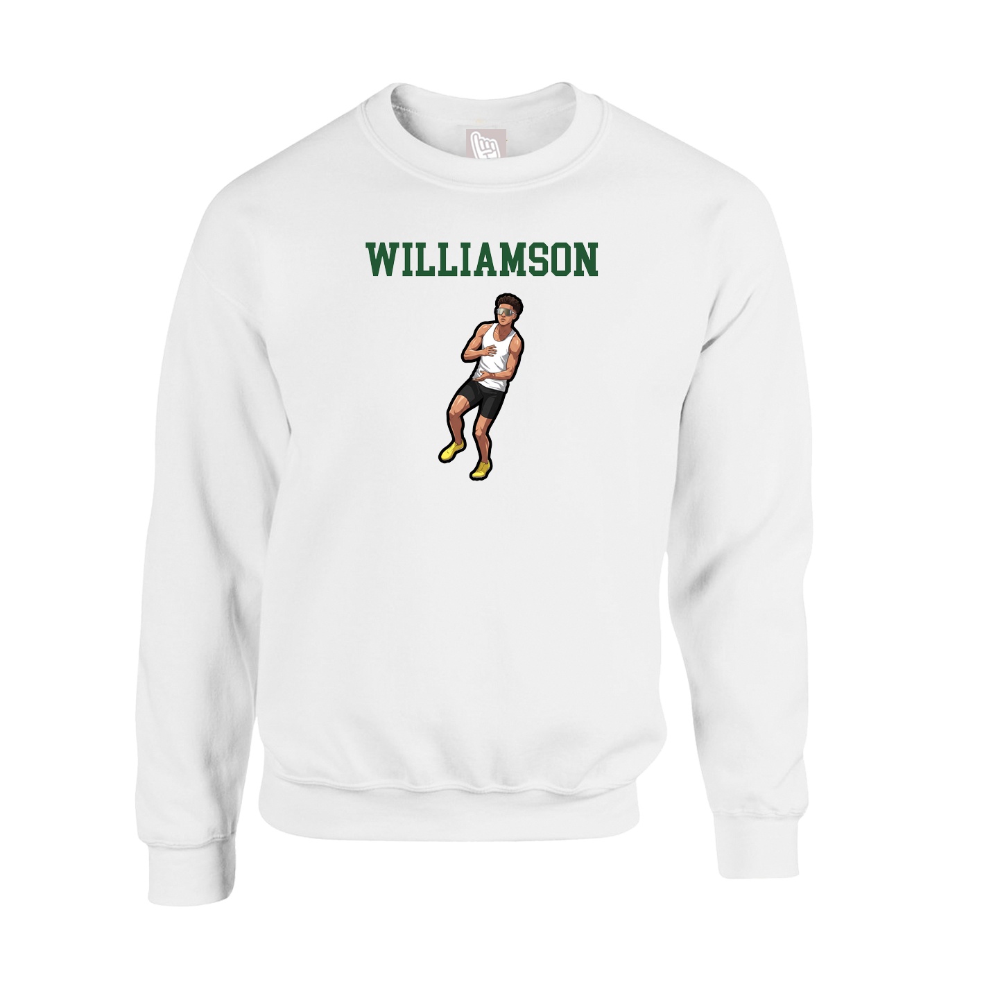 Fleece Crew — Shirsey in White