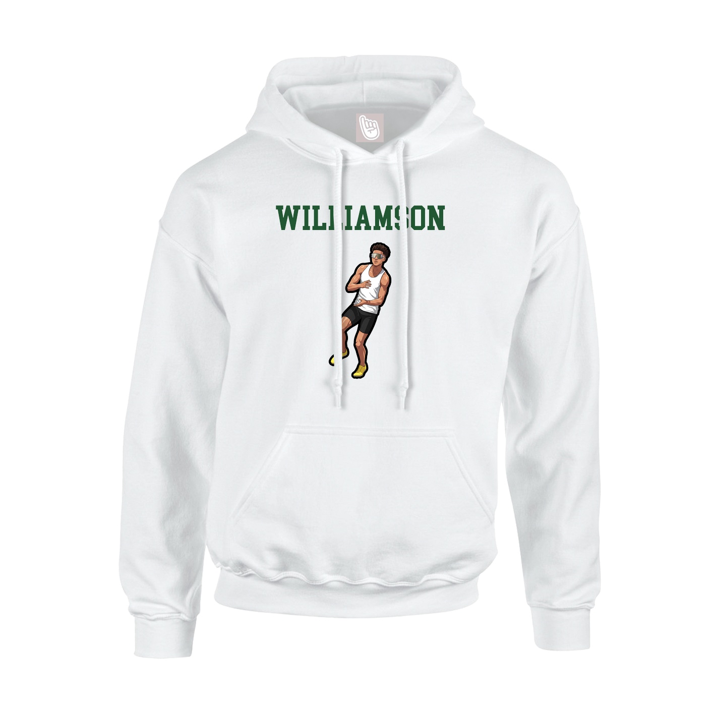 Youth Hoodie — Shirsey in White